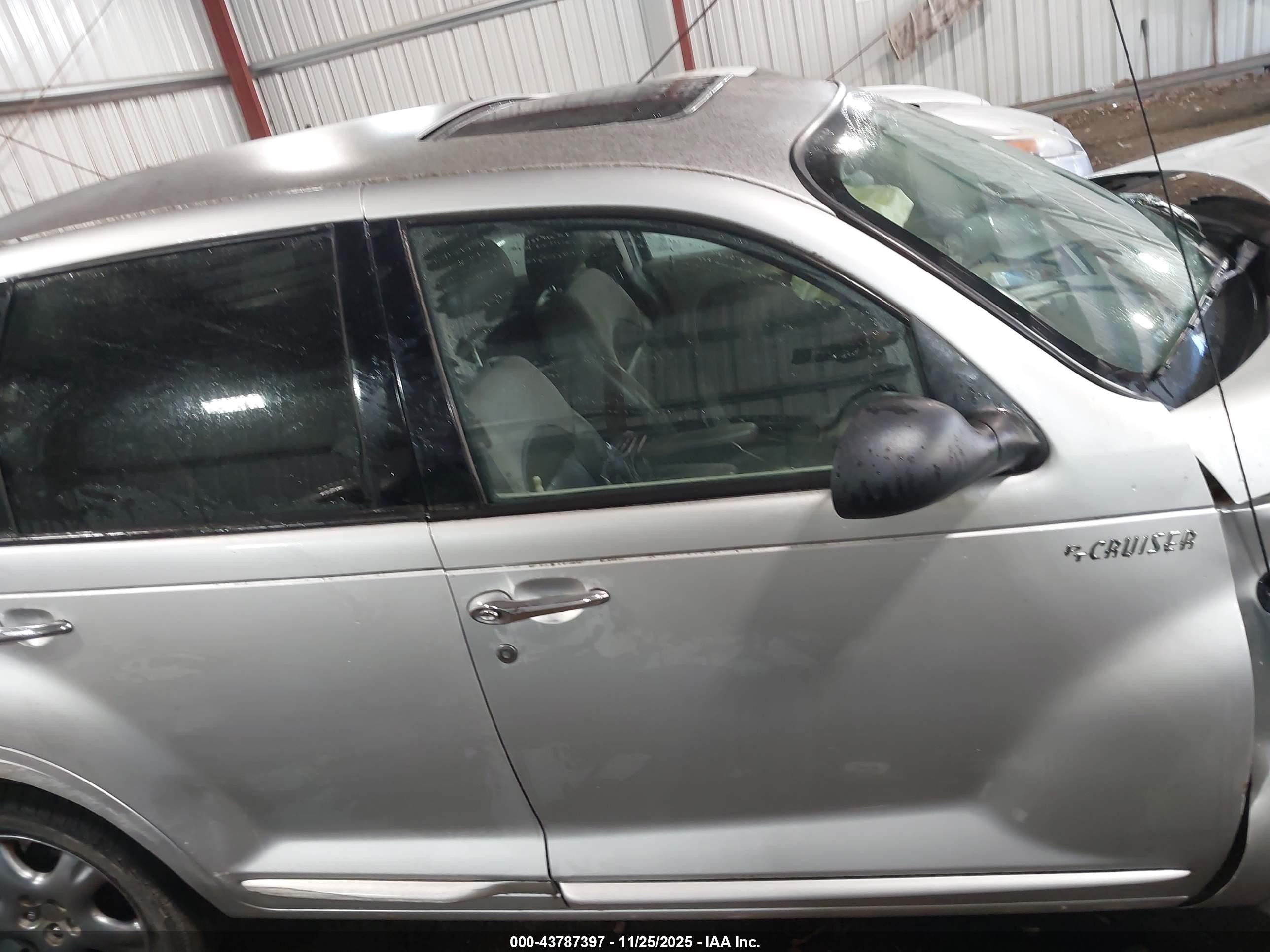 2002 Chrysler Pt Cruiser Limited Gray vin: 3C8FY68B52T233338