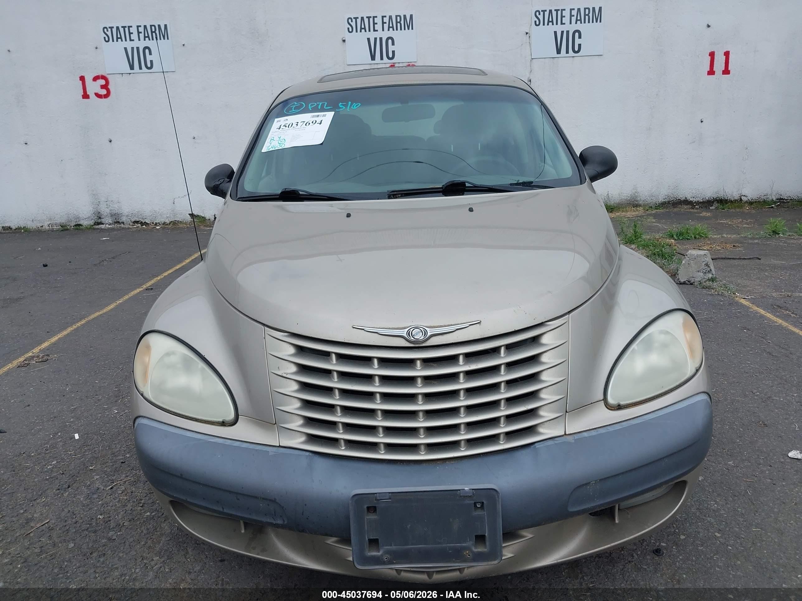 2002 Chrysler Pt Cruiser Limited Золотой vin: 3C8FY68B52T253220