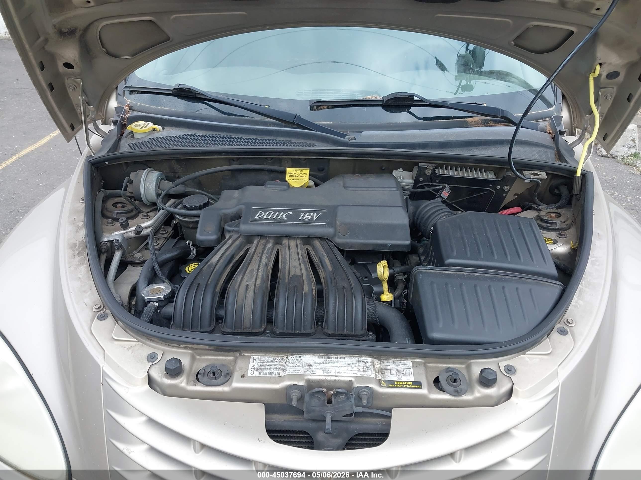 2002 Chrysler Pt Cruiser Limited Золотой vin: 3C8FY68B52T253220