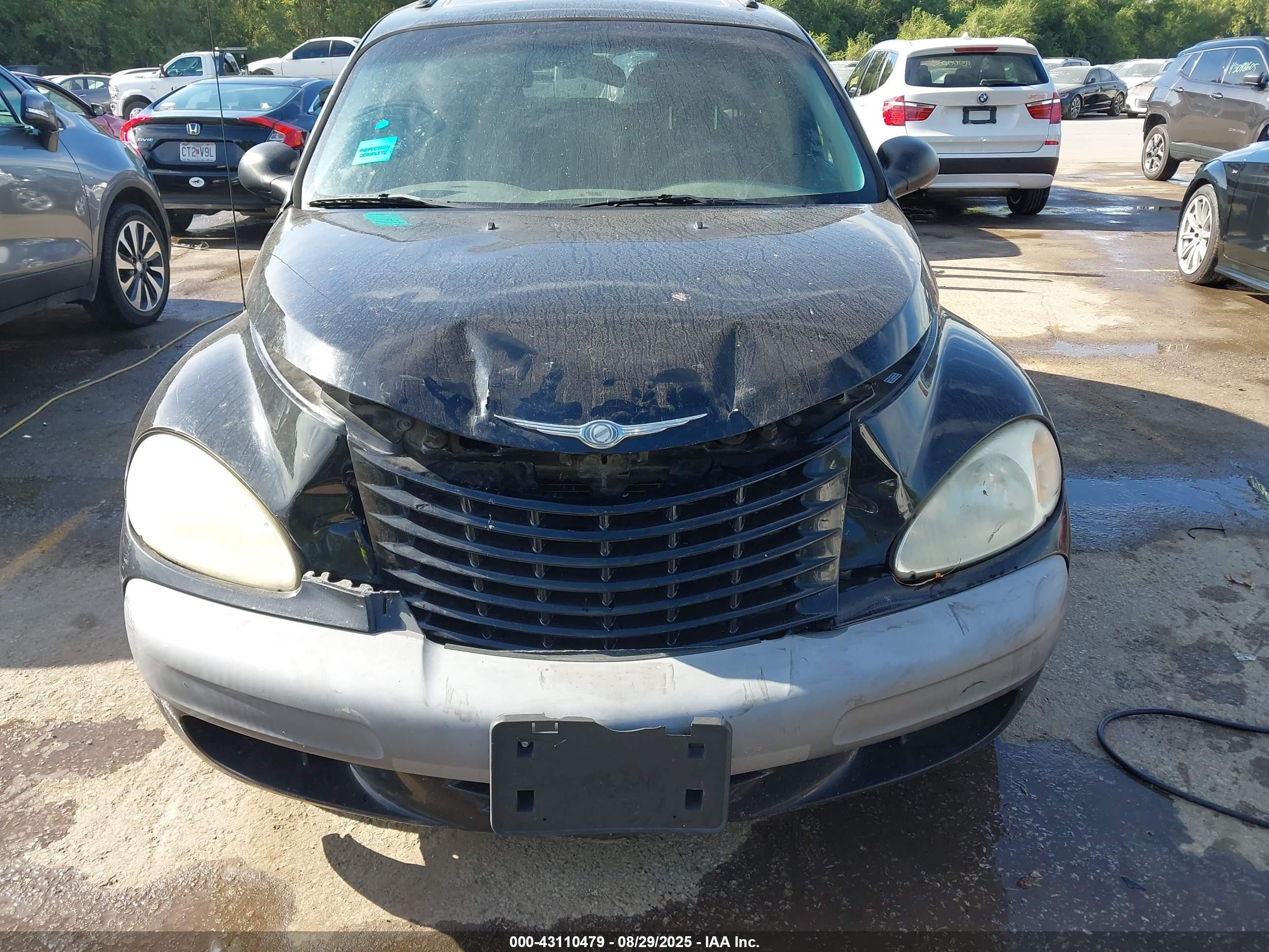 2002 Chrysler Pt Cruiser Limited Black vin: 3C8FY68B52T302870