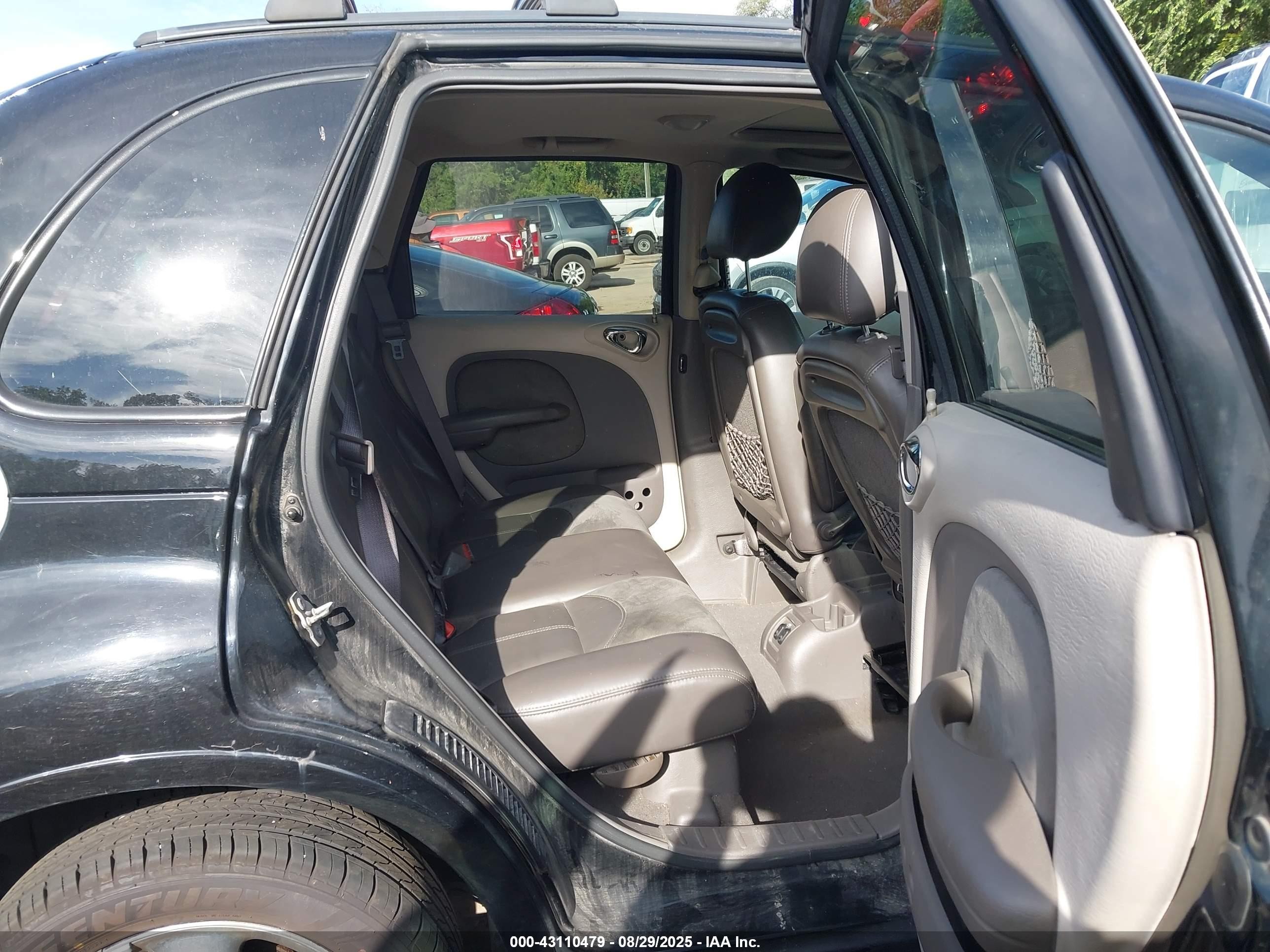 2002 Chrysler Pt Cruiser Limited Black vin: 3C8FY68B52T302870