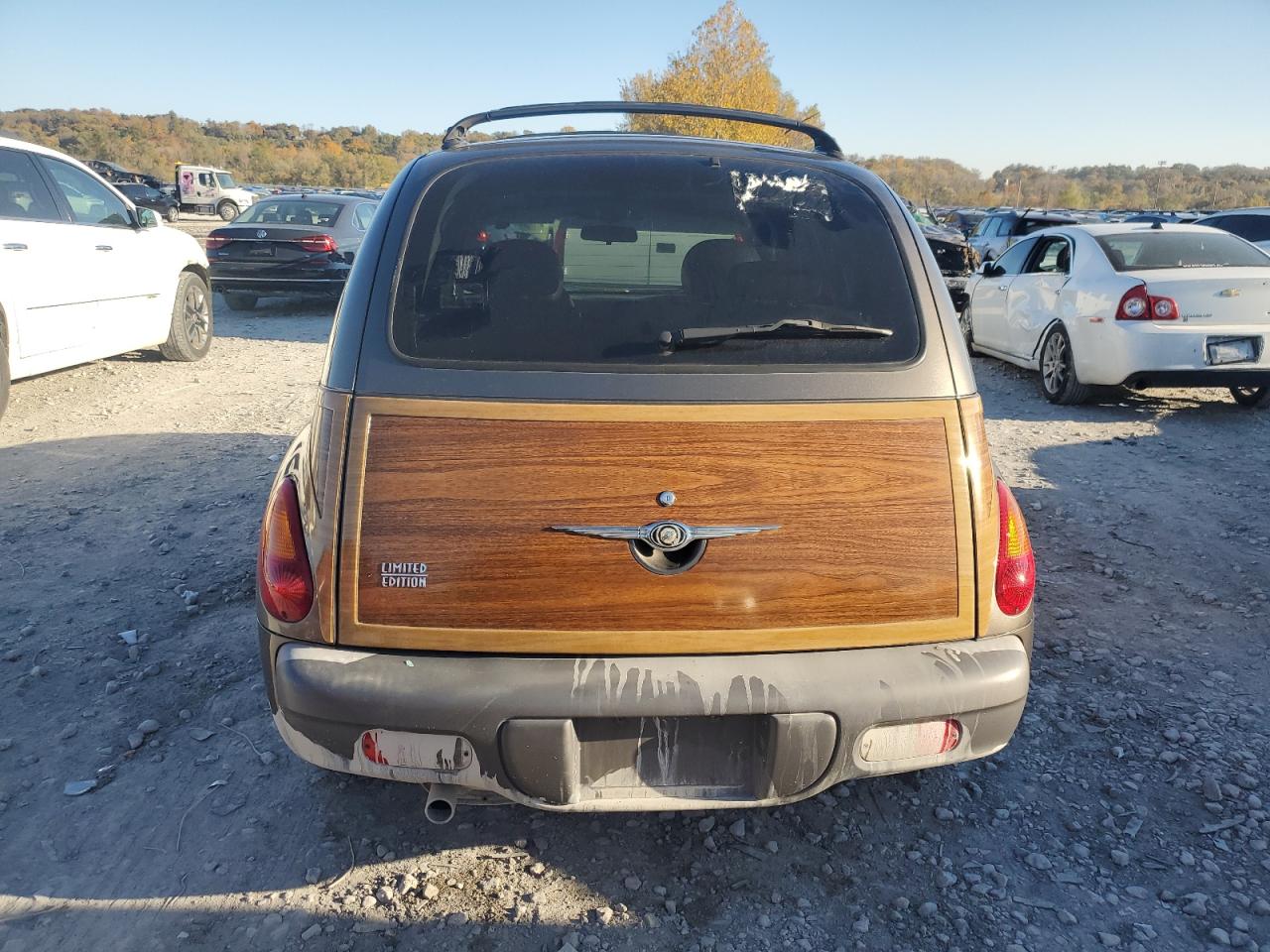 2002 Chrysler Pt Cruiser Limited Charcoal vin: 3C8FY68B52T345136