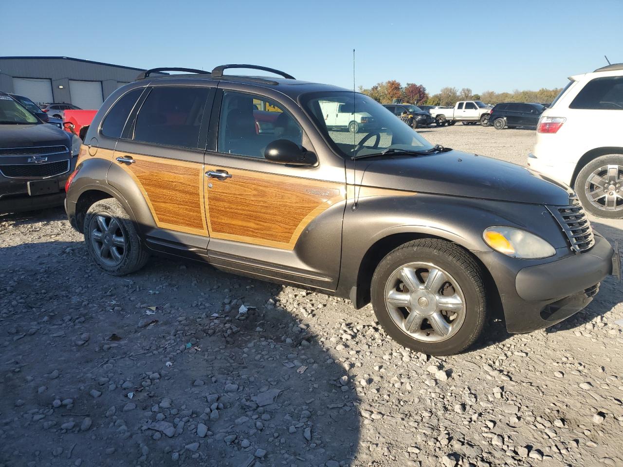 2002 Chrysler Pt Cruiser Limited Charcoal vin: 3C8FY68B52T345136