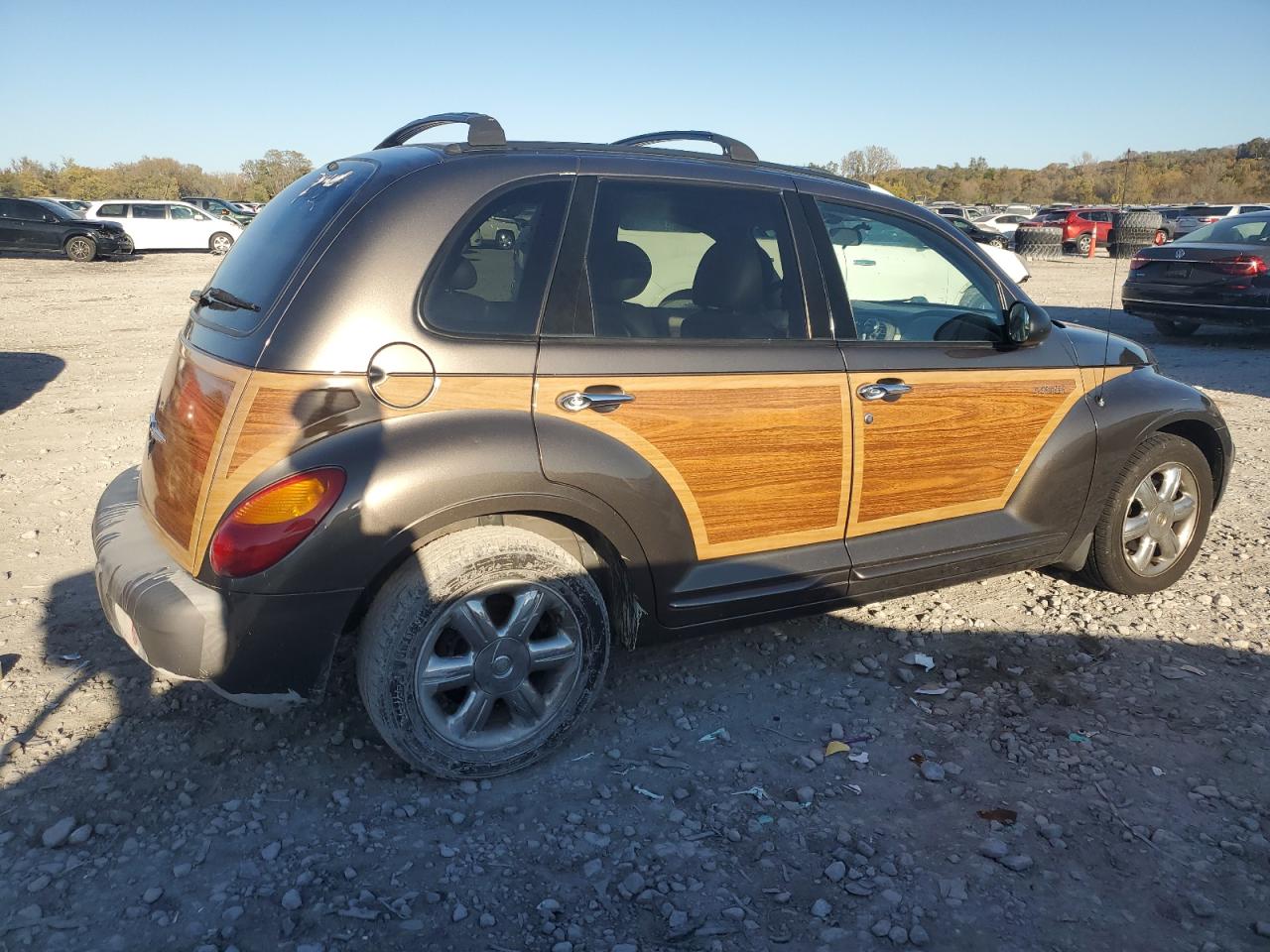 2002 Chrysler Pt Cruiser Limited Charcoal vin: 3C8FY68B52T345136