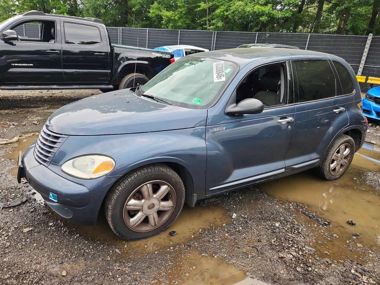 2003 Chrysler Pt Cruiser Limited Blue vin: 3C8FY68B53T504562
