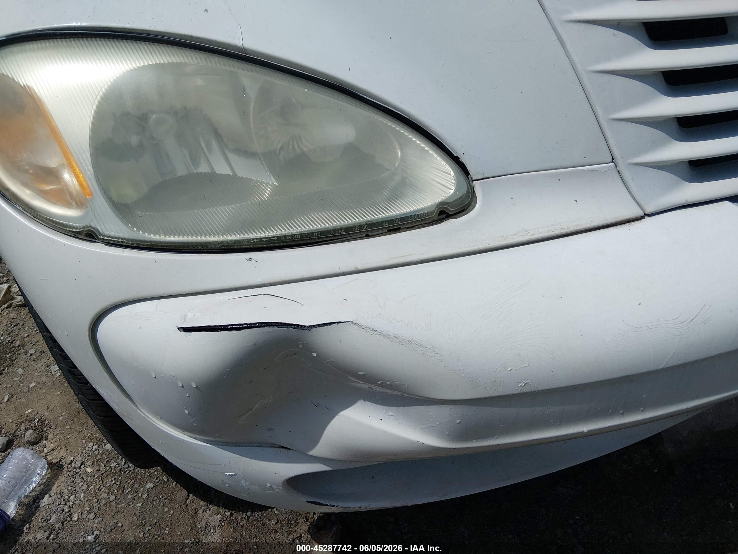 2003 Chrysler Pt Cruiser Limited White vin: 3C8FY68B53T650783