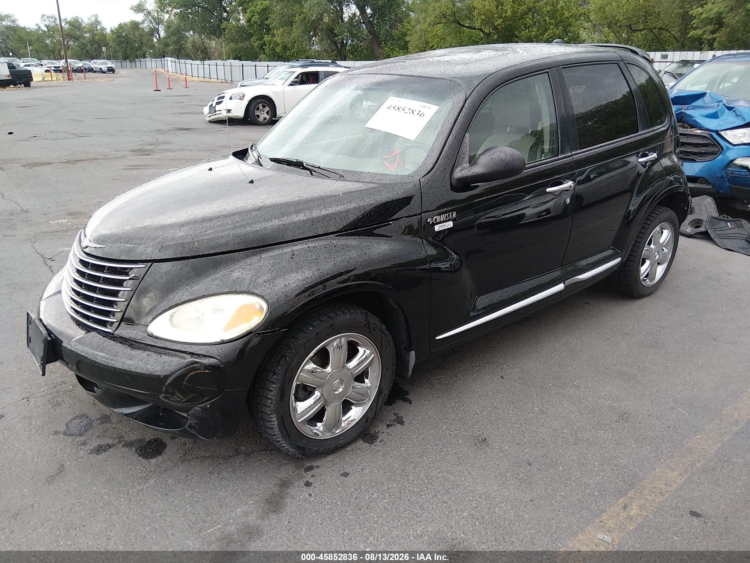 2005 Chrysler Pt Cruiser Limited Black vin: 3C8FY68B55T536768