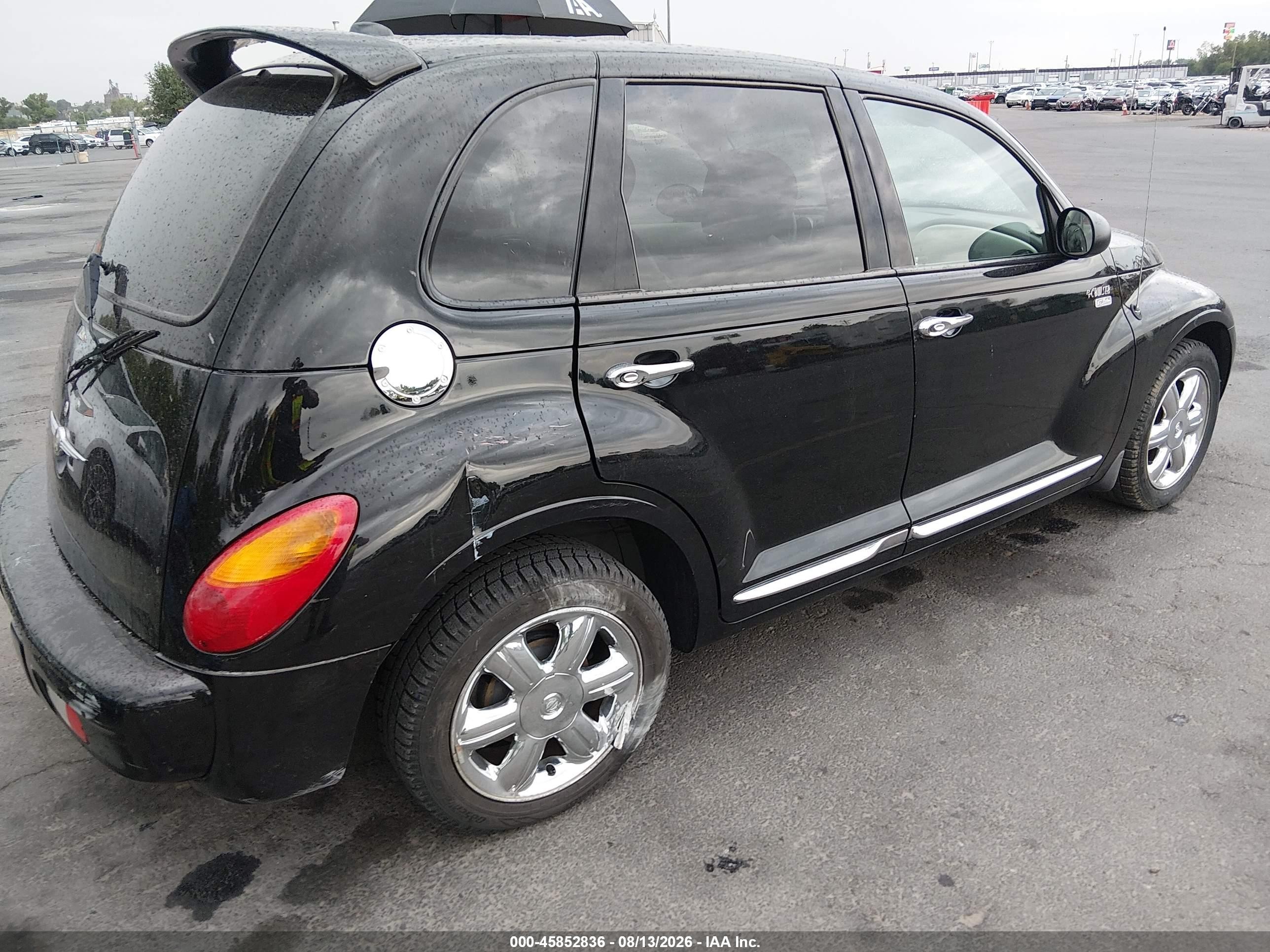 2005 Chrysler Pt Cruiser Limited Black vin: 3C8FY68B55T536768