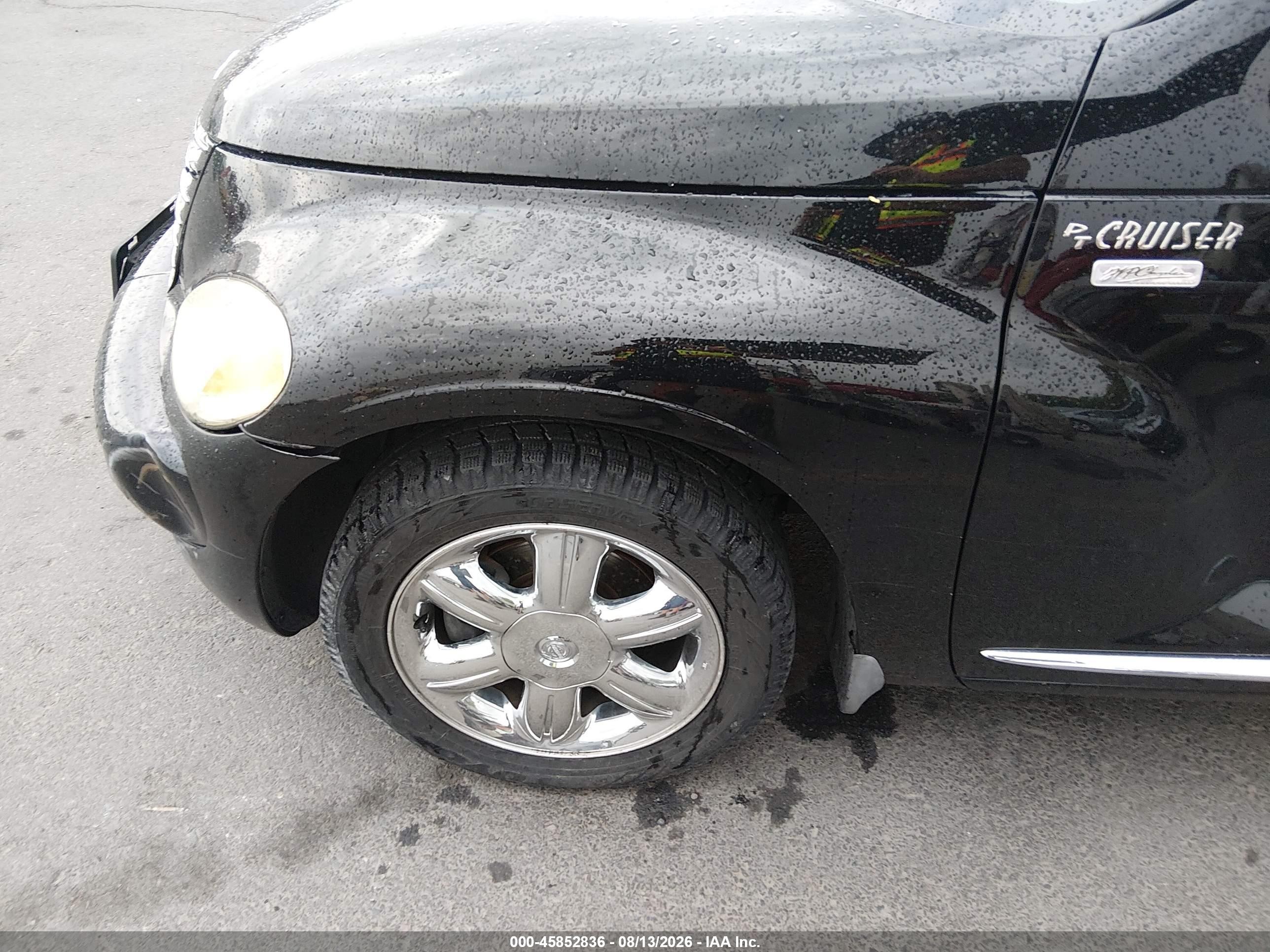 2005 Chrysler Pt Cruiser Limited Black vin: 3C8FY68B55T536768