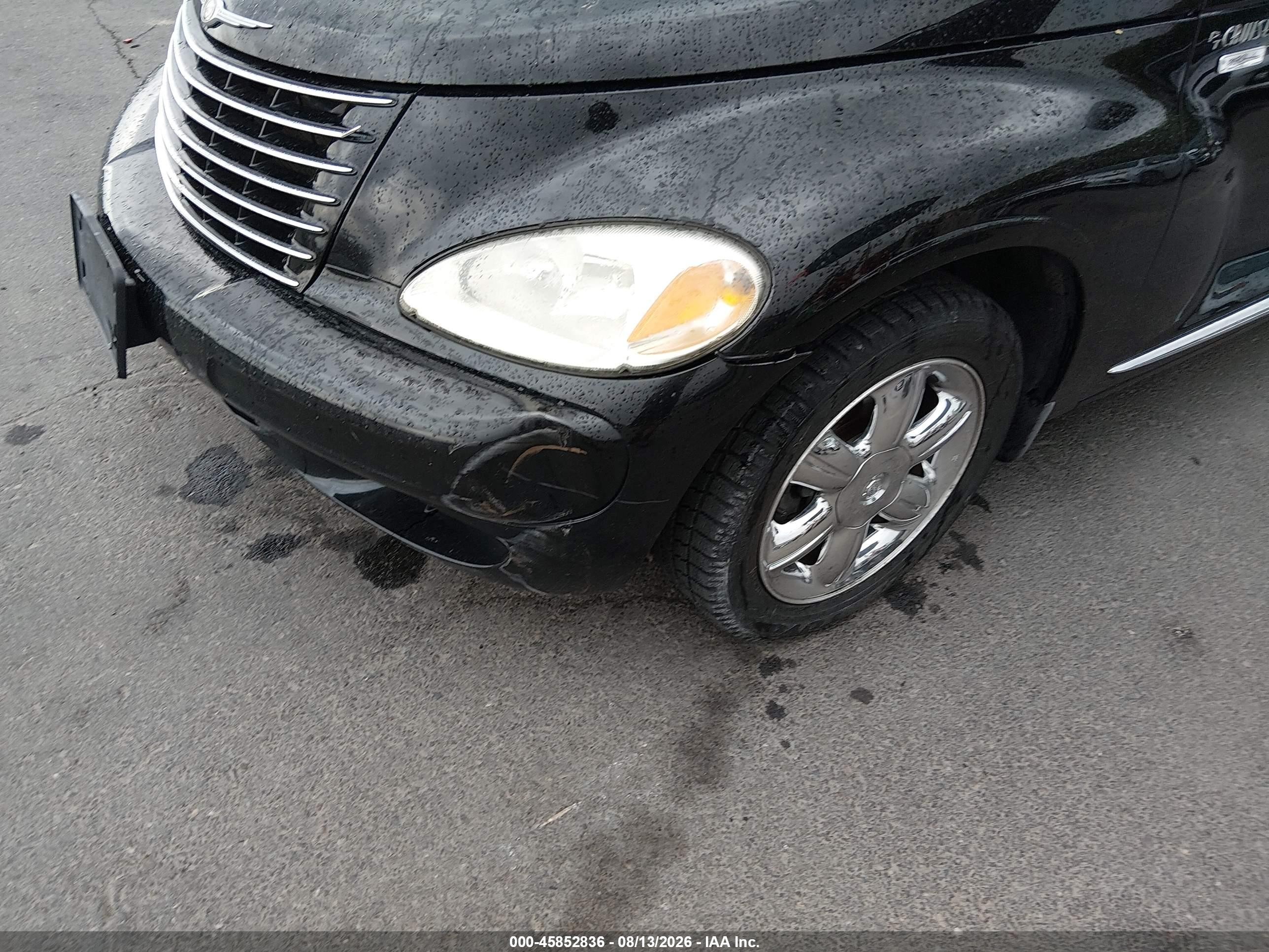 2005 Chrysler Pt Cruiser Limited Black vin: 3C8FY68B55T536768