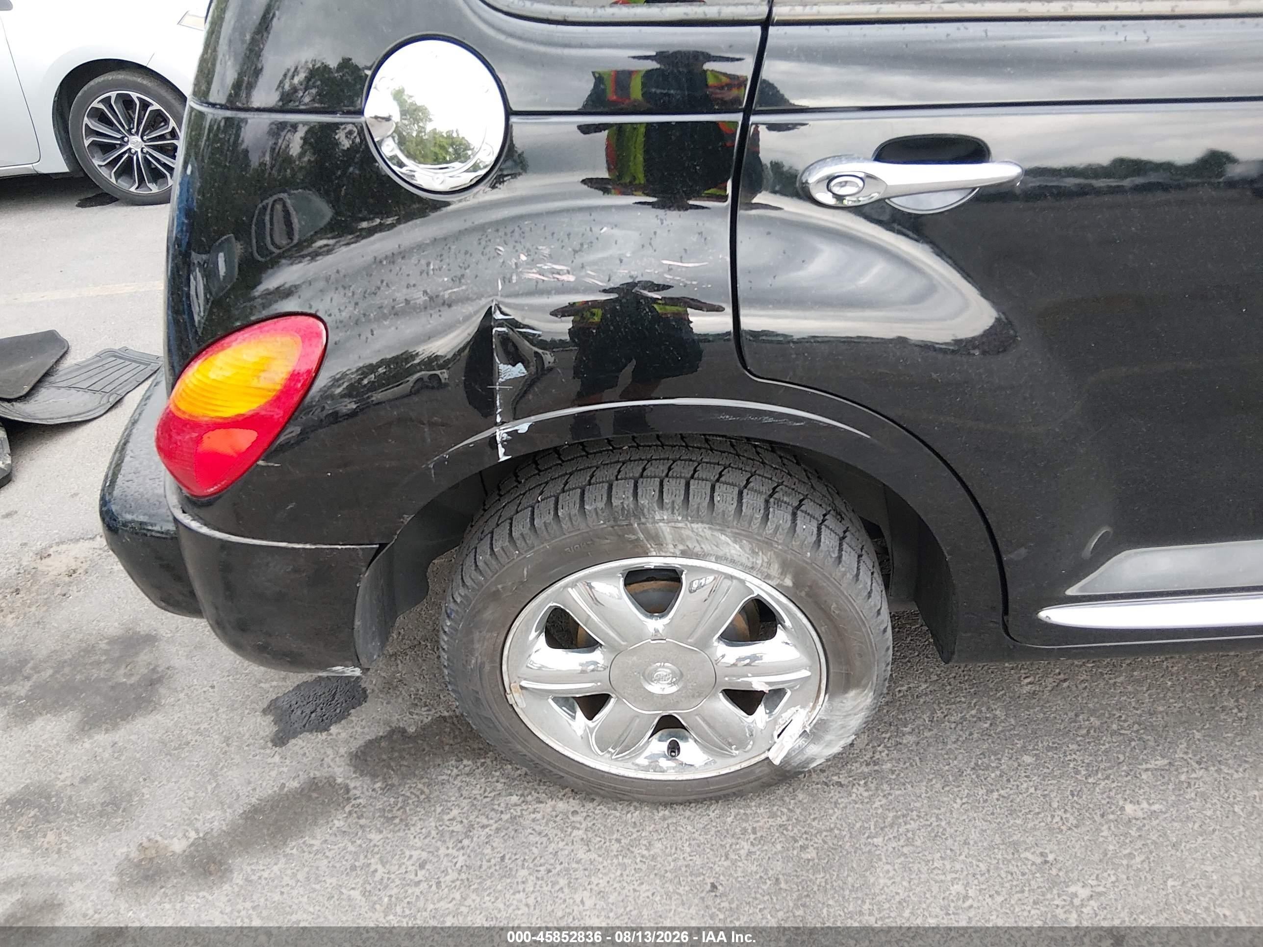 2005 Chrysler Pt Cruiser Limited Black vin: 3C8FY68B55T536768