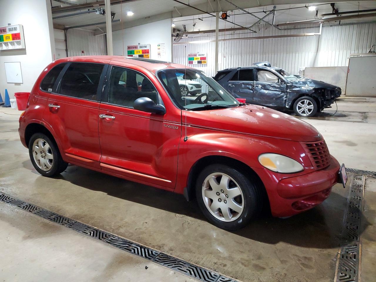 2005 Chrysler Pt Cruiser Limited Maroon vin: 3C8FY68B55T583525