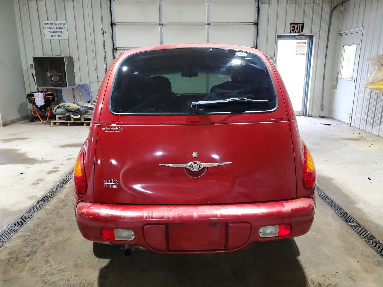 2005 Chrysler Pt Cruiser Limited Maroon vin: 3C8FY68B55T583525