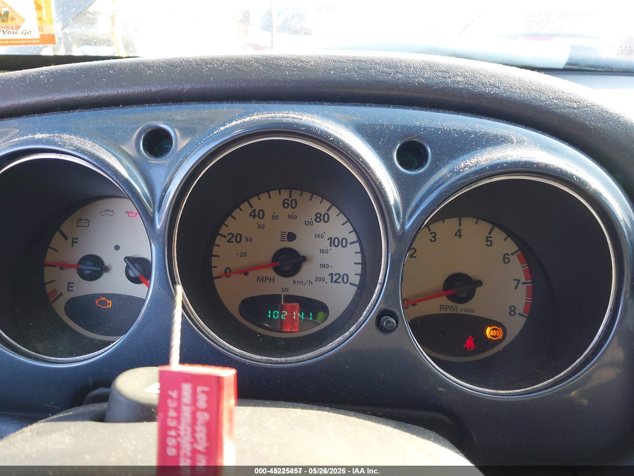 2003 Chrysler Pt Cruiser Limited vin: 3C8FY68B63T598919