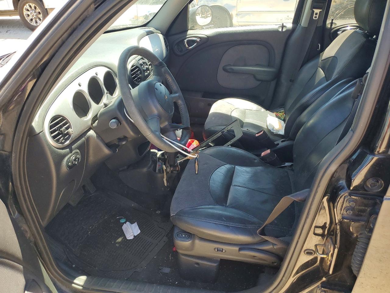 2004 Chrysler Pt Cruiser Limited Black vin: 3C8FY68B64T279263