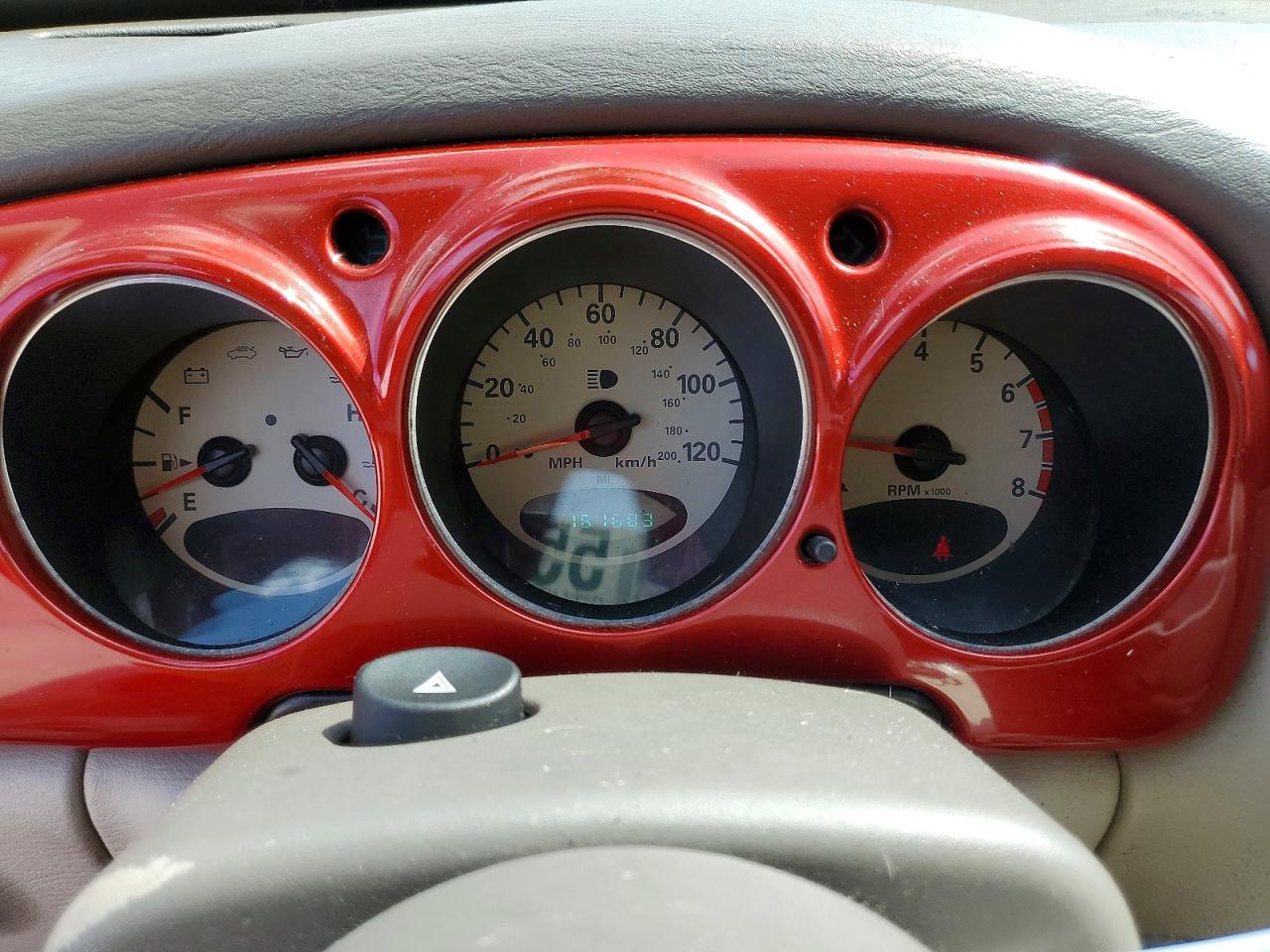 2002 Chrysler Pt Cruiser Limited Бордовый vin: 3C8FY68B72T268432