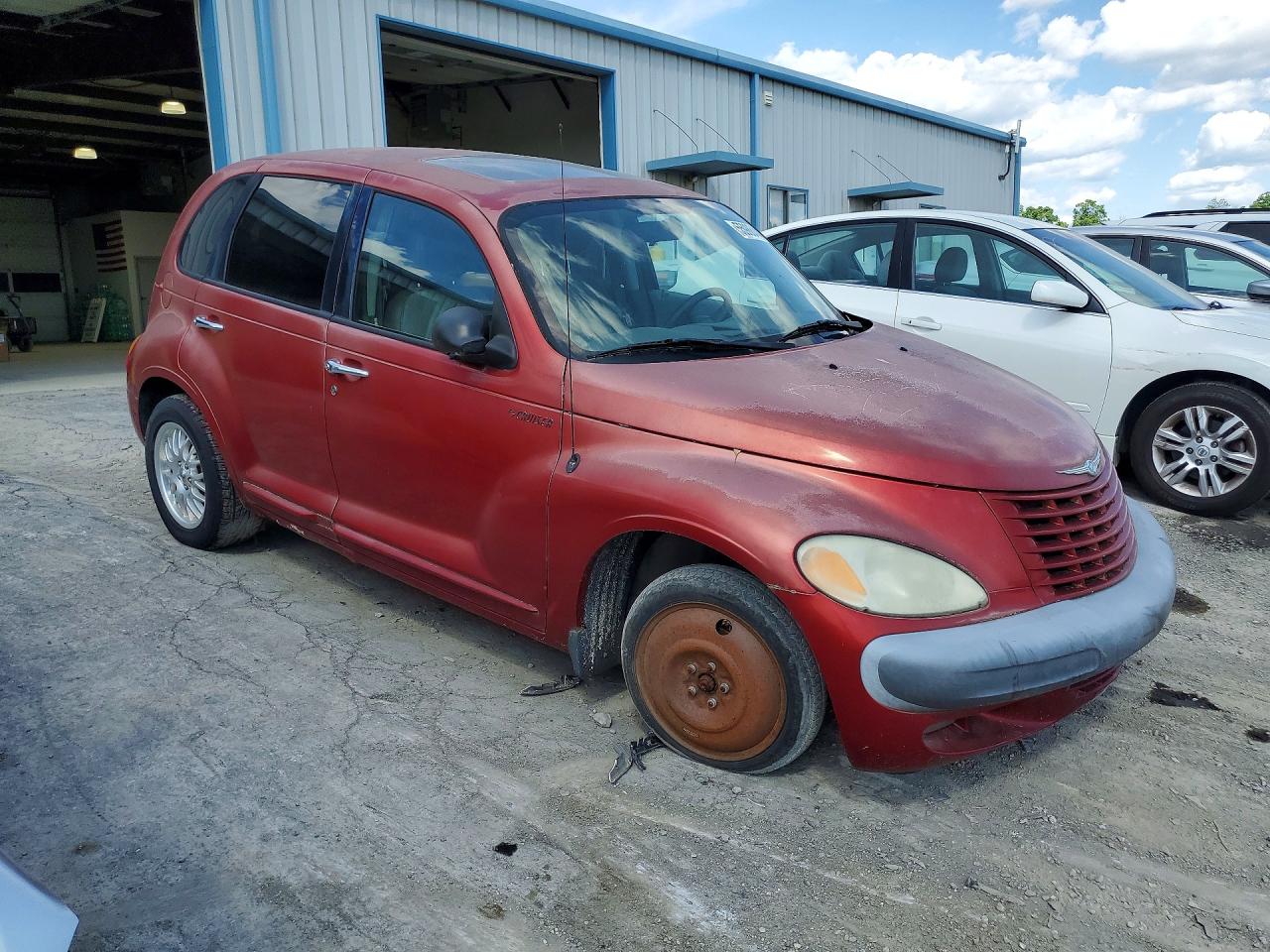 2002 Chrysler Pt Cruiser Limited Бордовый vin: 3C8FY68B72T268432