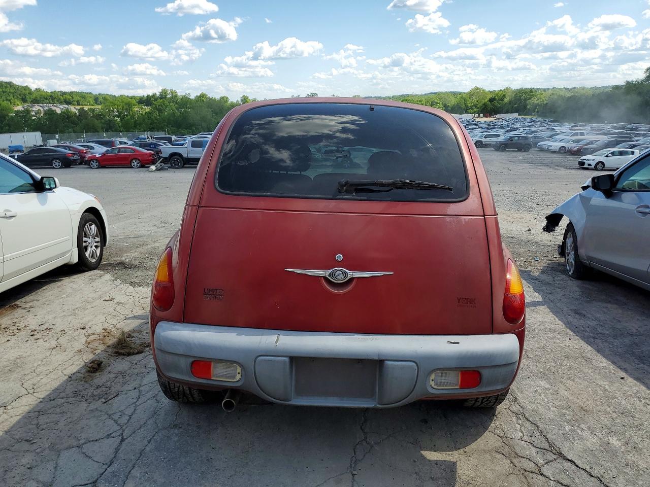 2002 Chrysler Pt Cruiser Limited Бордовый vin: 3C8FY68B72T268432