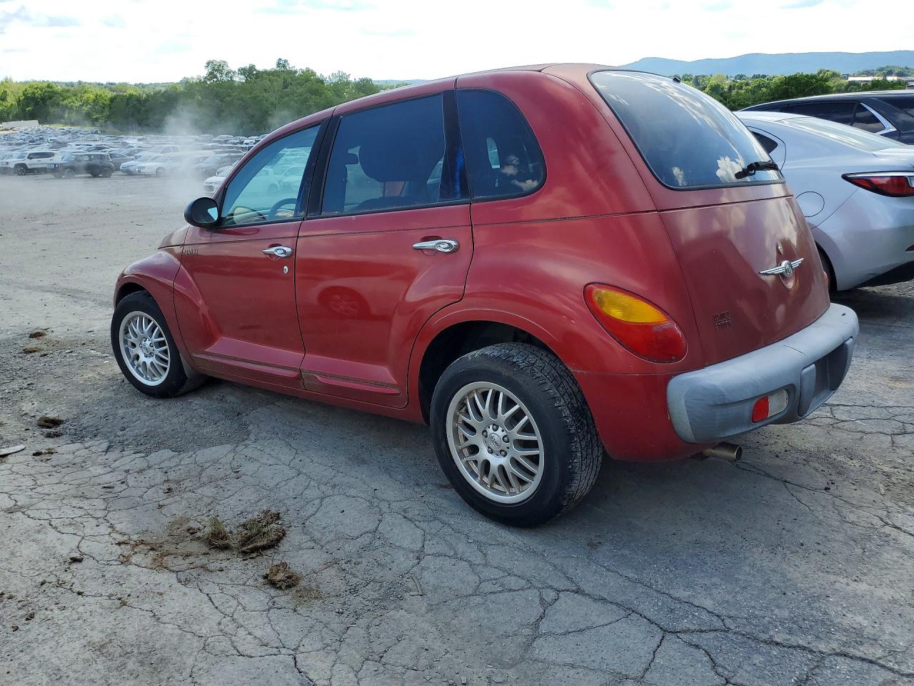 2002 Chrysler Pt Cruiser Limited Бордовый vin: 3C8FY68B72T268432
