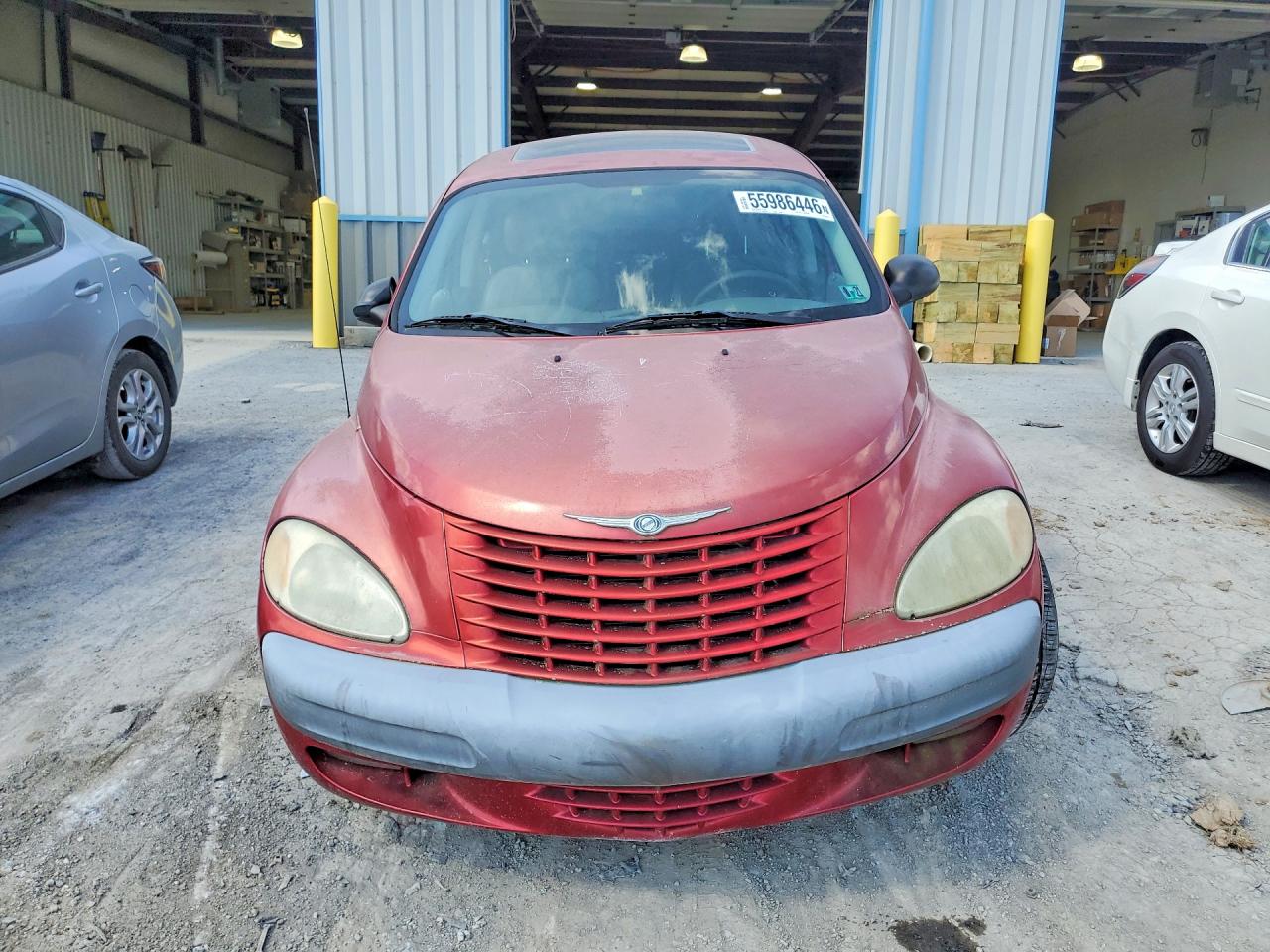 2002 Chrysler Pt Cruiser Limited Бордовый vin: 3C8FY68B72T268432
