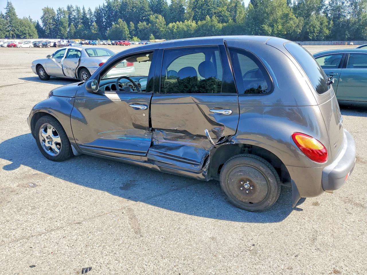 2002 Chrysler Pt Cruiser Limited Gray vin: 3C8FY68B72T284873
