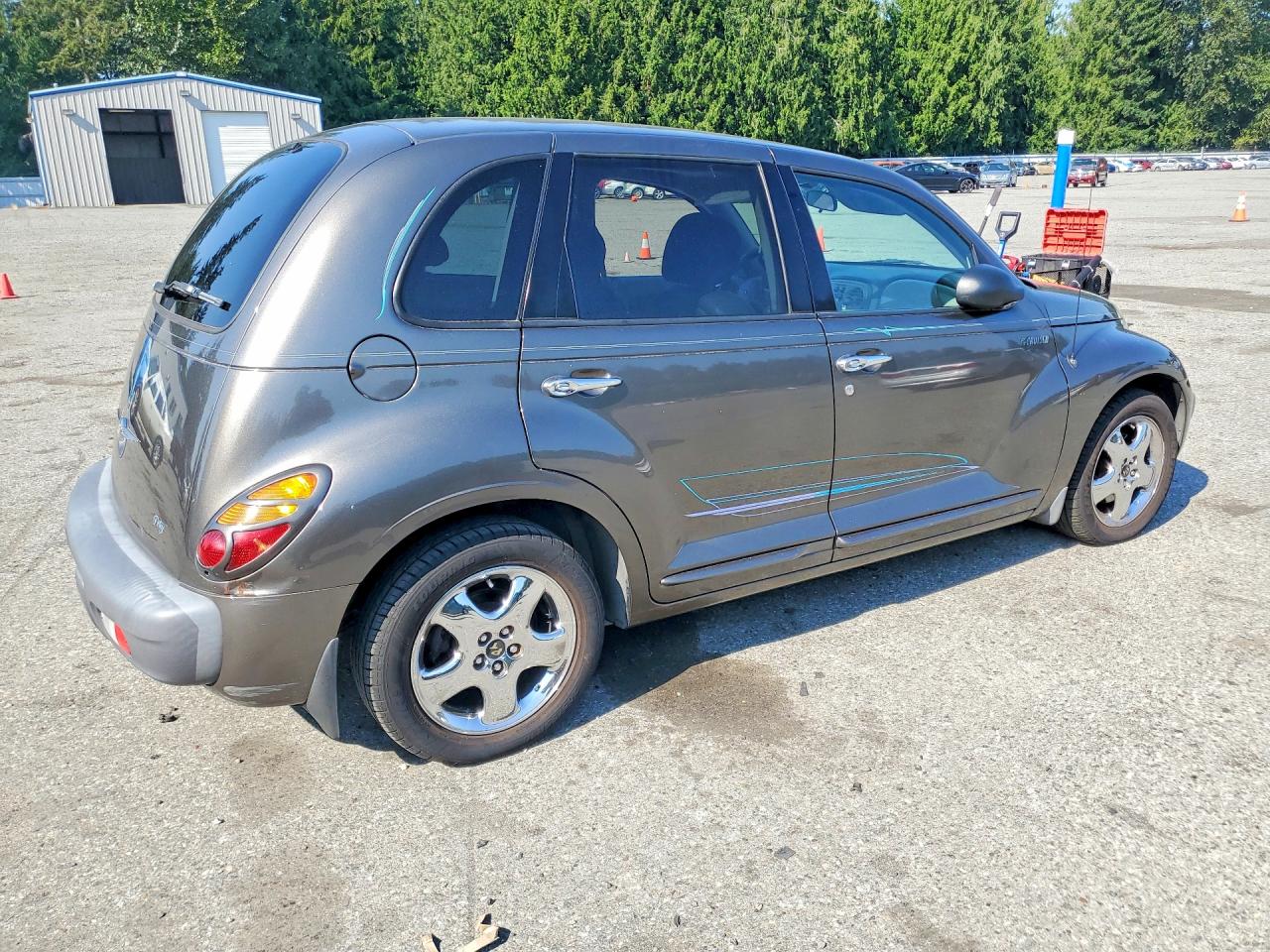 2002 Chrysler Pt Cruiser Limited Gray vin: 3C8FY68B72T284873