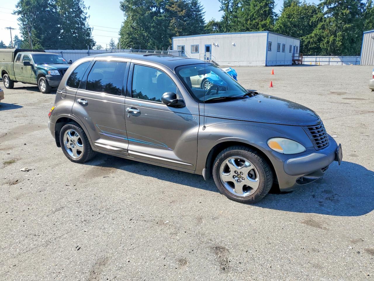 2002 Chrysler Pt Cruiser Limited Gray vin: 3C8FY68B72T284873