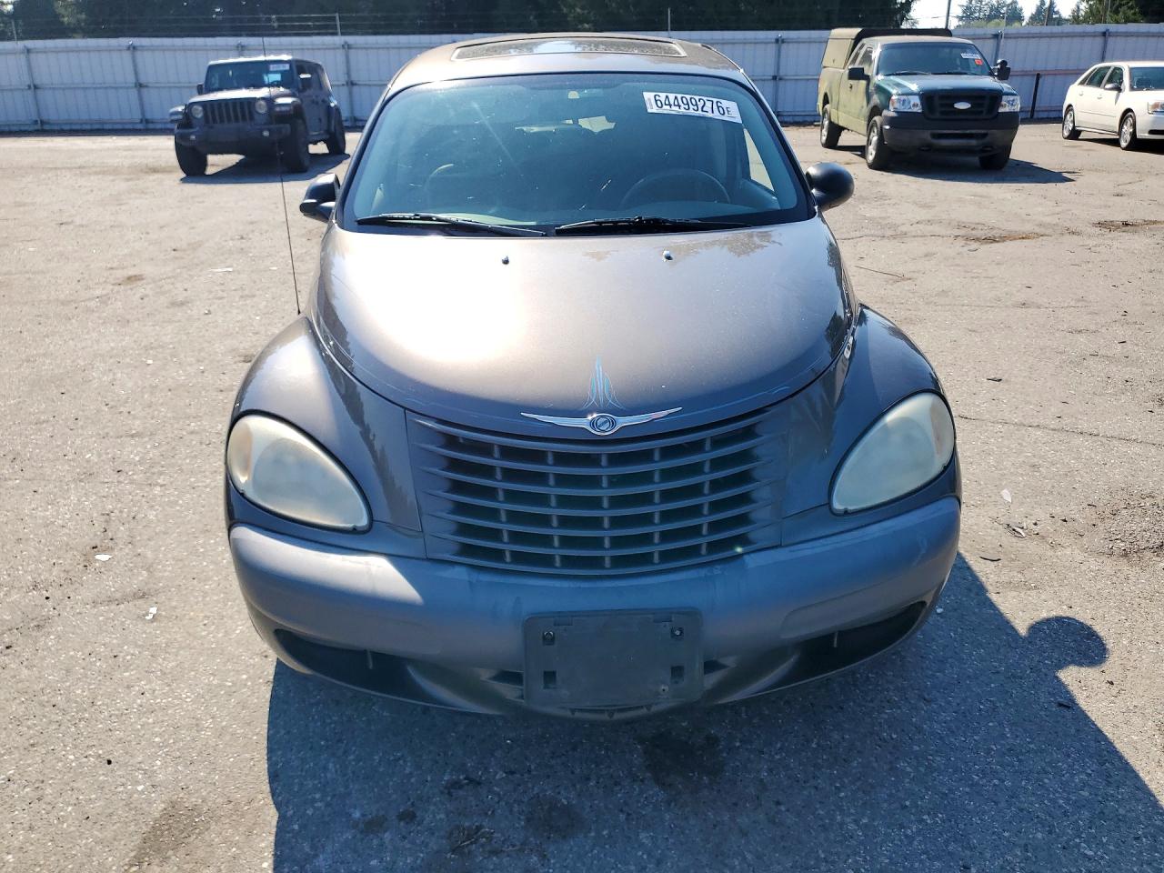 2002 Chrysler Pt Cruiser Limited Gray vin: 3C8FY68B72T284873