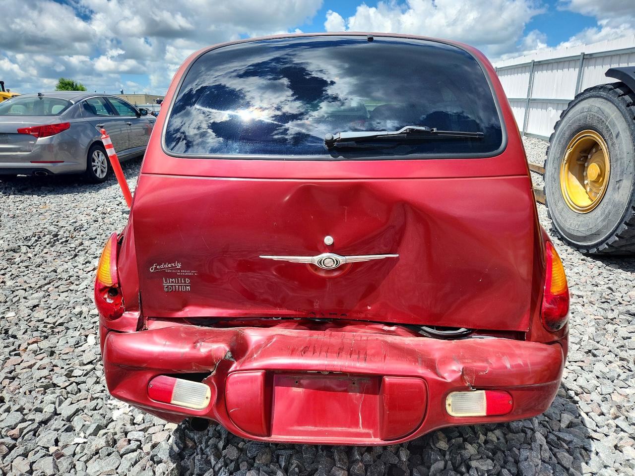 2003 Chrysler Pt Cruiser Limited Красный vin: 3C8FY68B73T562995