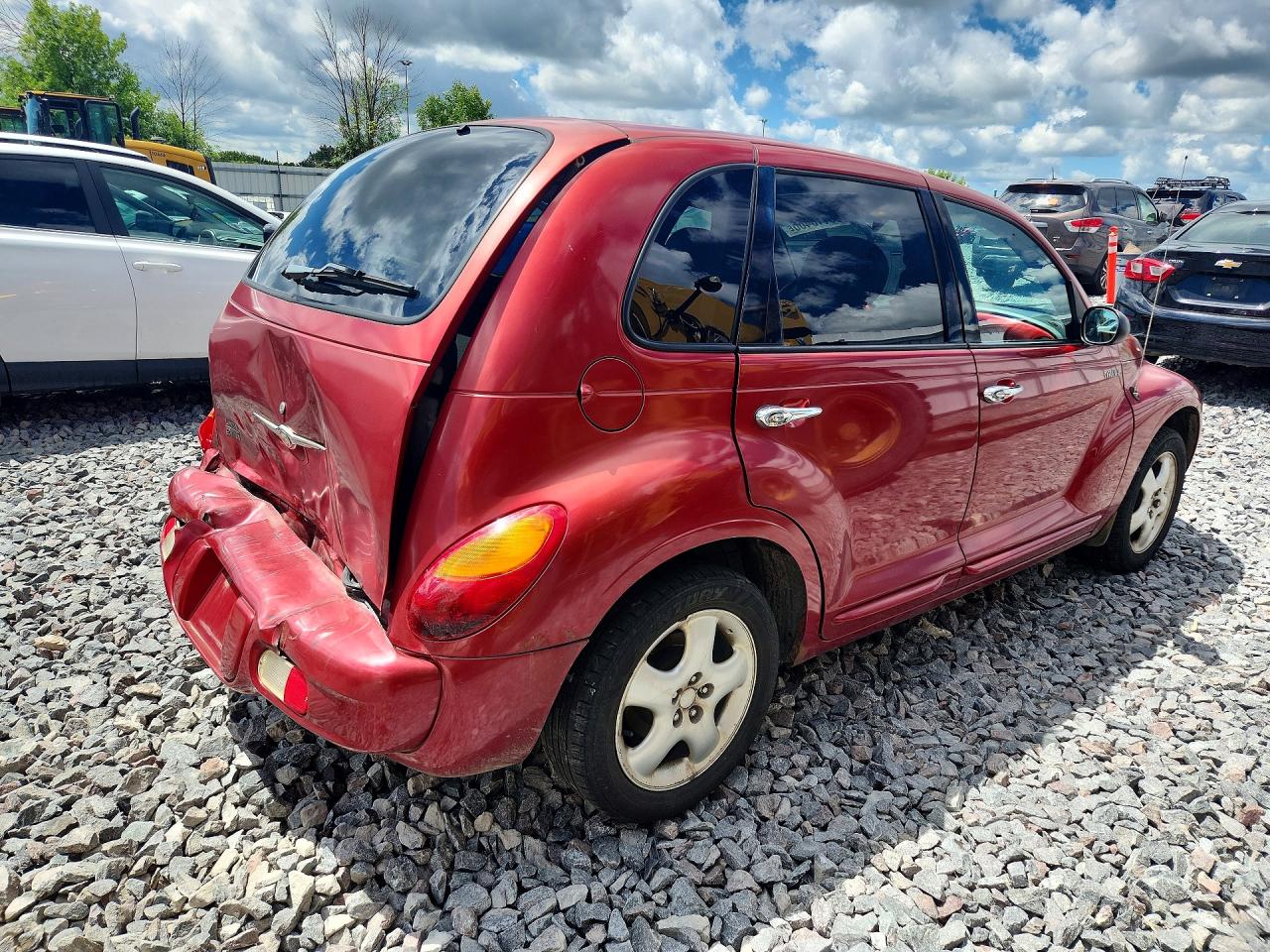 2003 Chrysler Pt Cruiser Limited Красный vin: 3C8FY68B73T562995