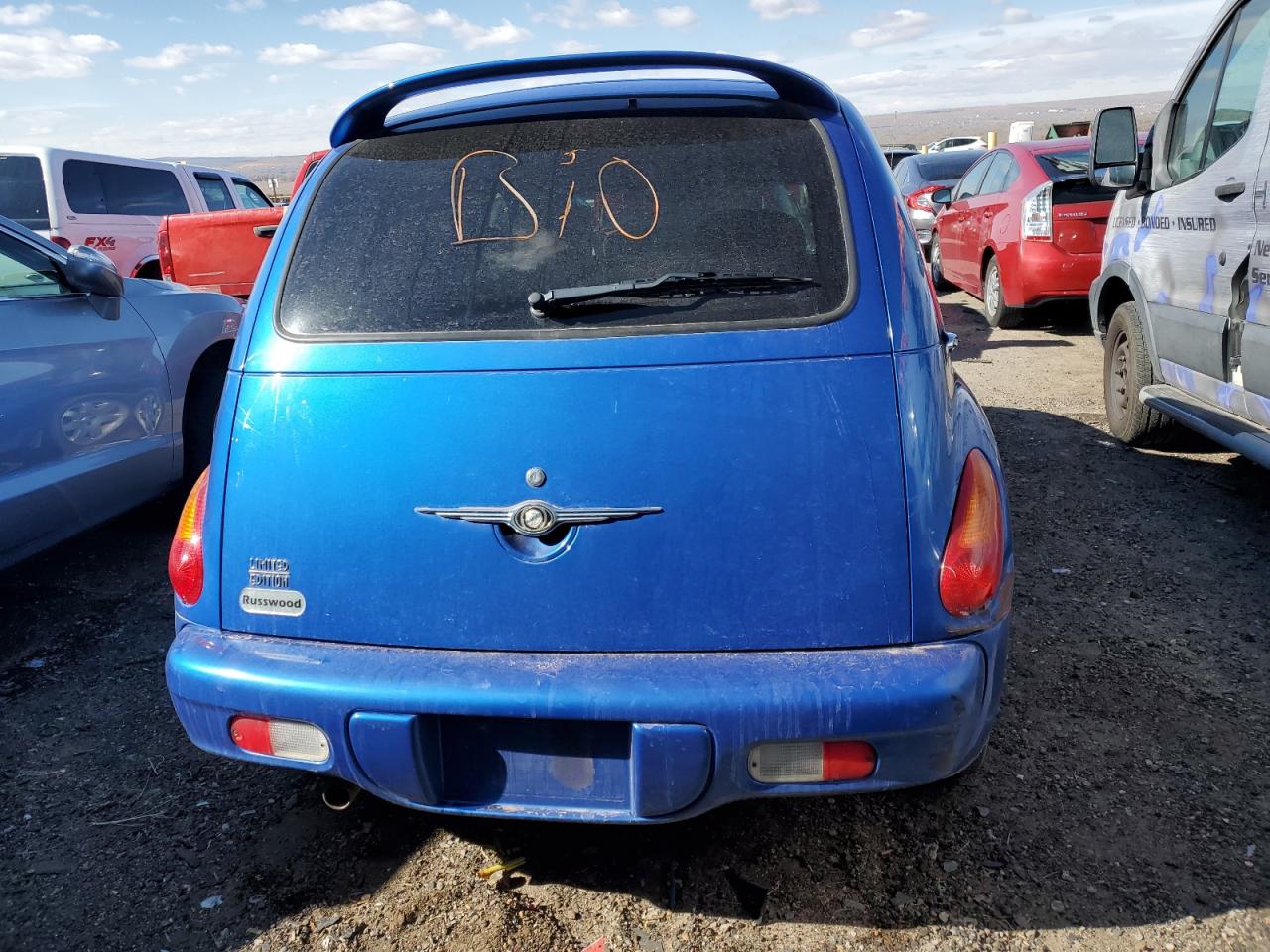 2005 Chrysler Pt Cruiser Limited Blue vin: 3C8FY68B75T547481