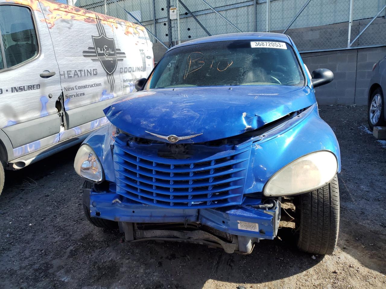 2005 Chrysler Pt Cruiser Limited Blue vin: 3C8FY68B75T547481
