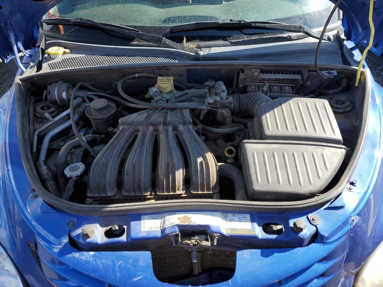 2005 Chrysler Pt Cruiser Limited Blue vin: 3C8FY68B75T547481