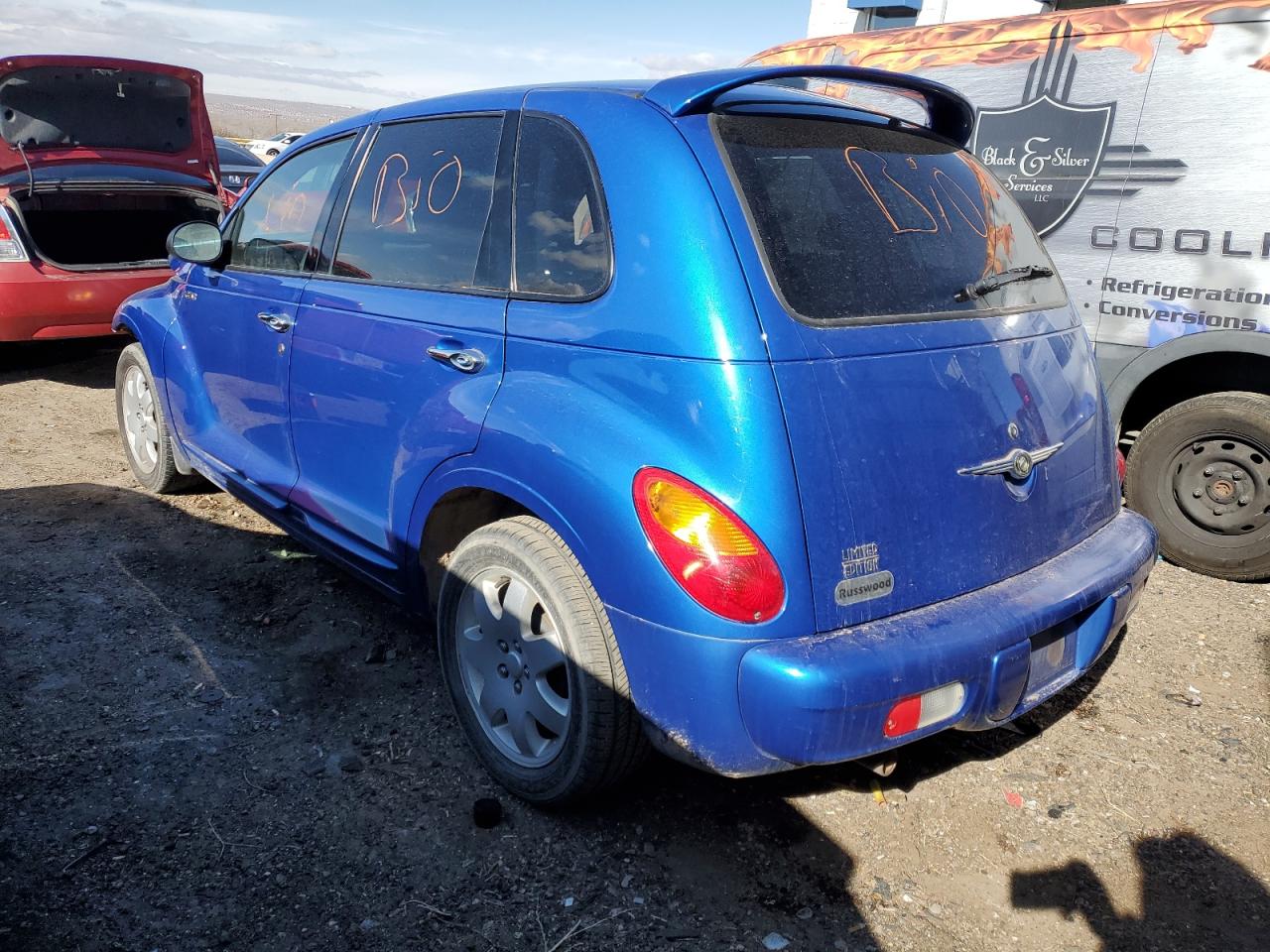 2005 Chrysler Pt Cruiser Limited Blue vin: 3C8FY68B75T547481