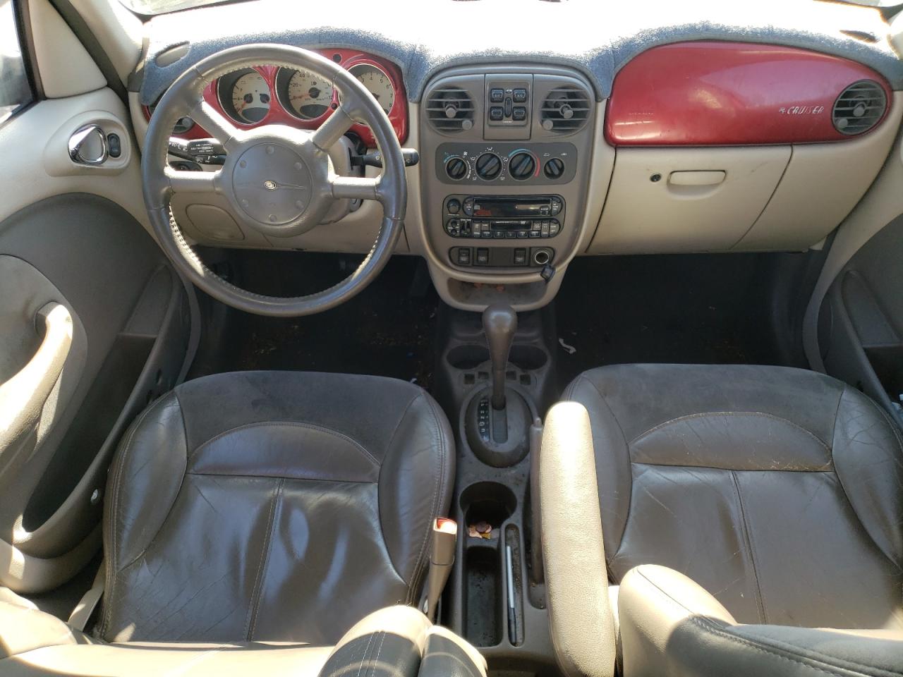 2002 Chrysler Pt Cruiser Limited Red vin: 3C8FY68B82T305519