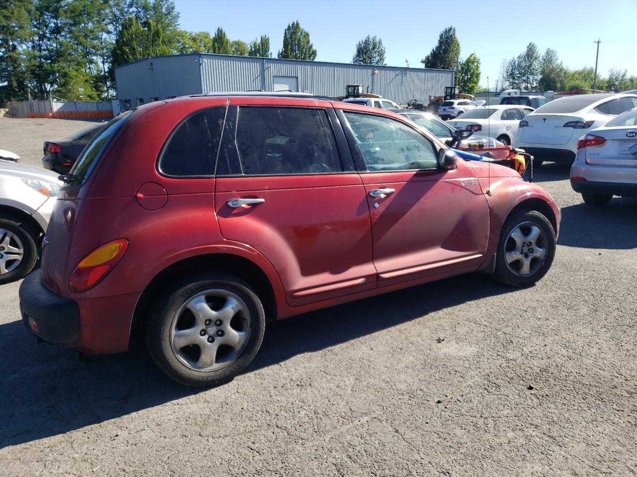 2002 Chrysler Pt Cruiser Limited Red vin: 3C8FY68B82T305519