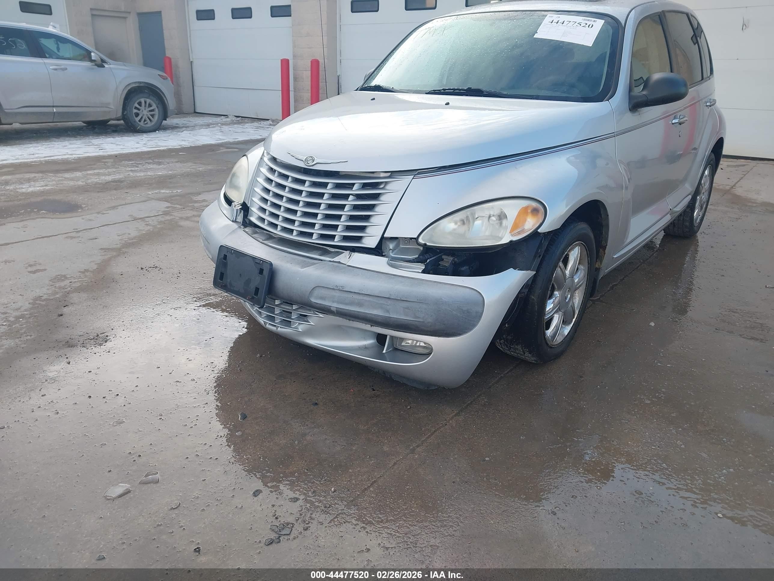 2002 Chrysler Pt Cruiser Limited Silver vin: 3C8FY68B82T345177