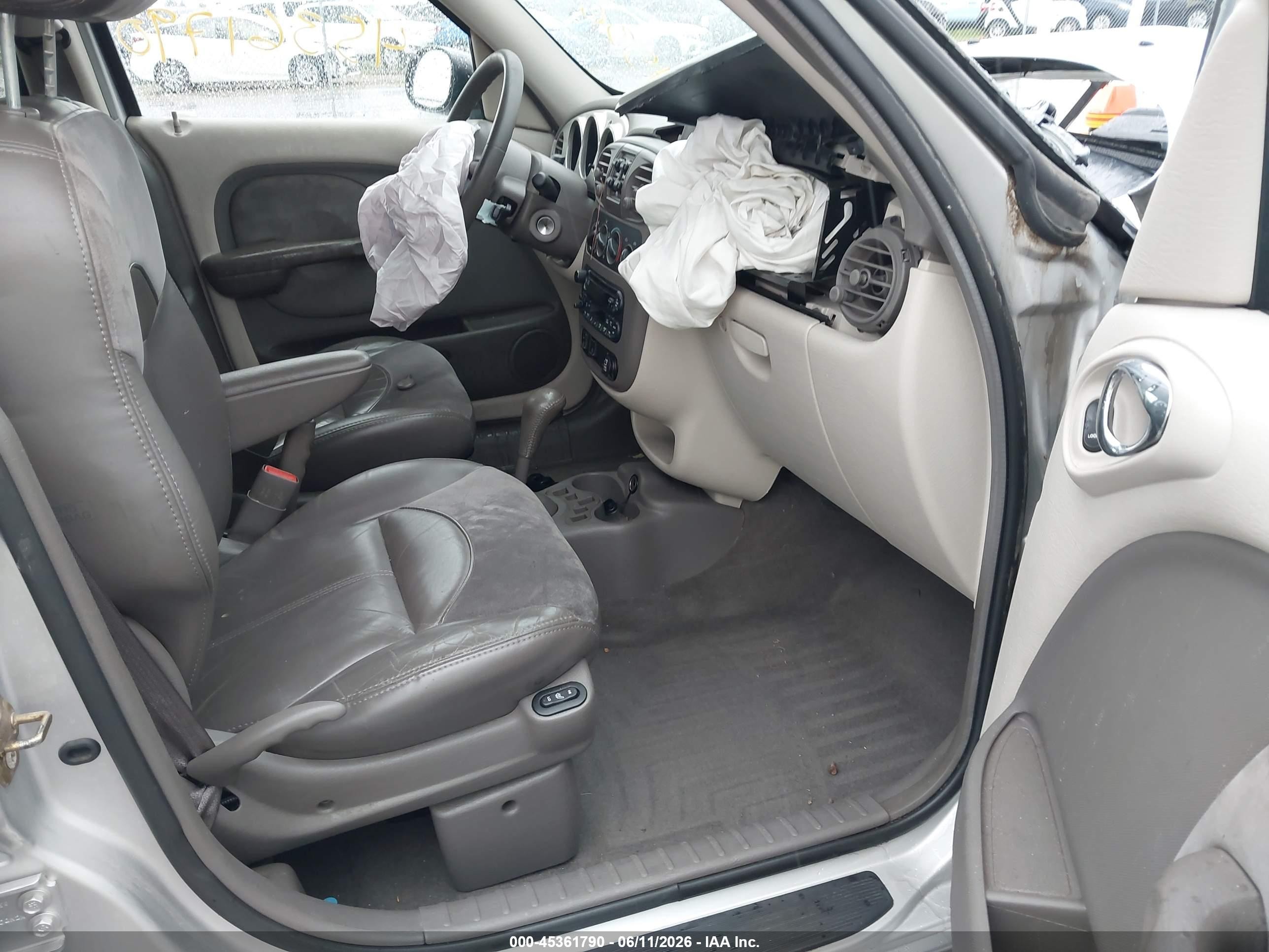 2002 Chrysler Pt Cruiser Limited Silver vin: 3C8FY68B82T358477