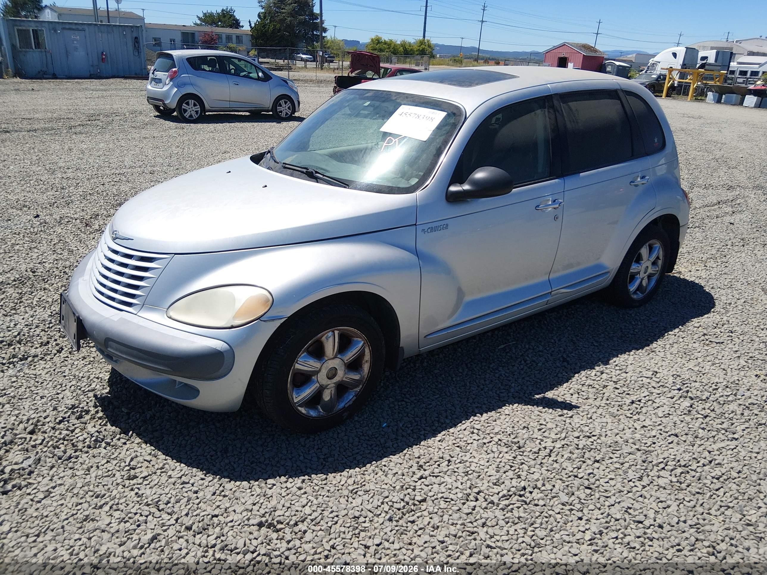 2002 Chrysler Pt Cruiser Limited Серебряный vin: 3C8FY68B82T375411