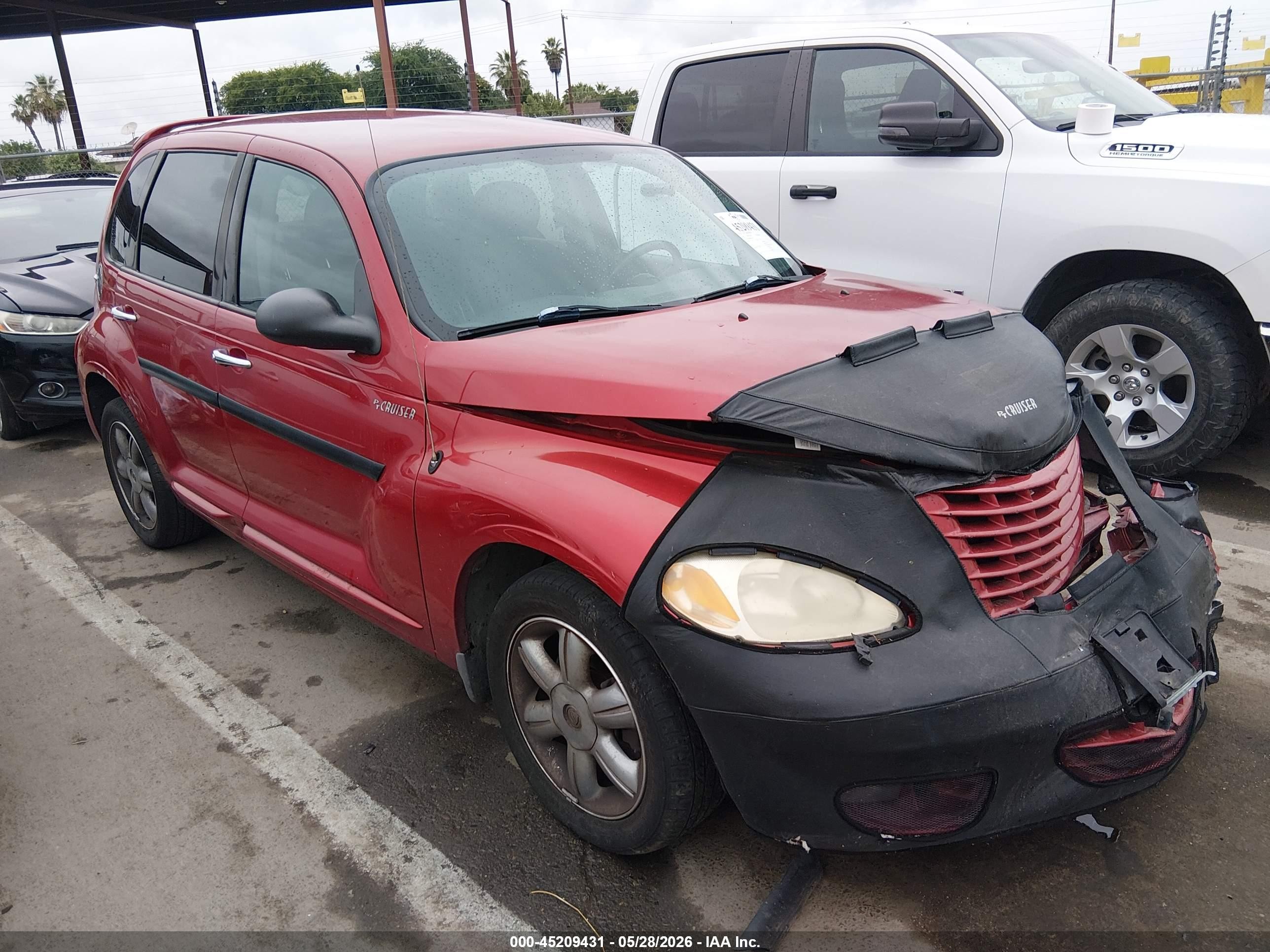2005 Chrysler Pt Cruiser Limited Красный vin: 3C8FY68B85T561437