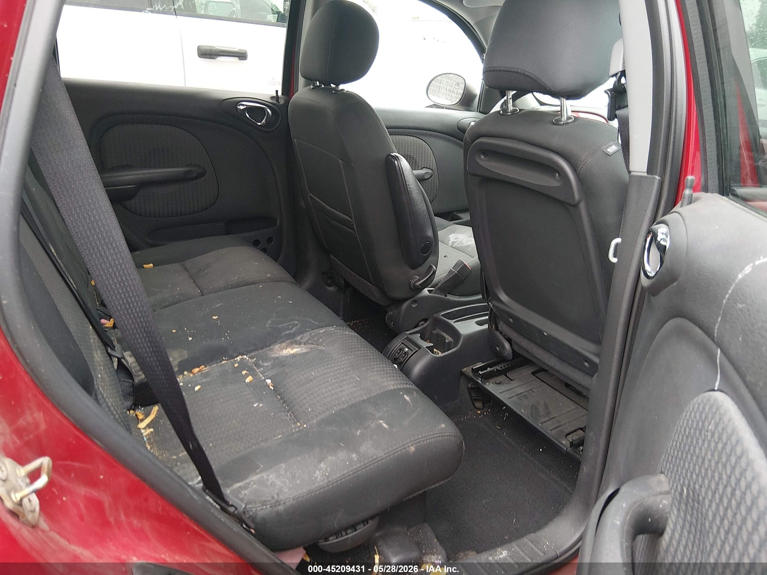 2005 Chrysler Pt Cruiser Limited Red vin: 3C8FY68B85T561437