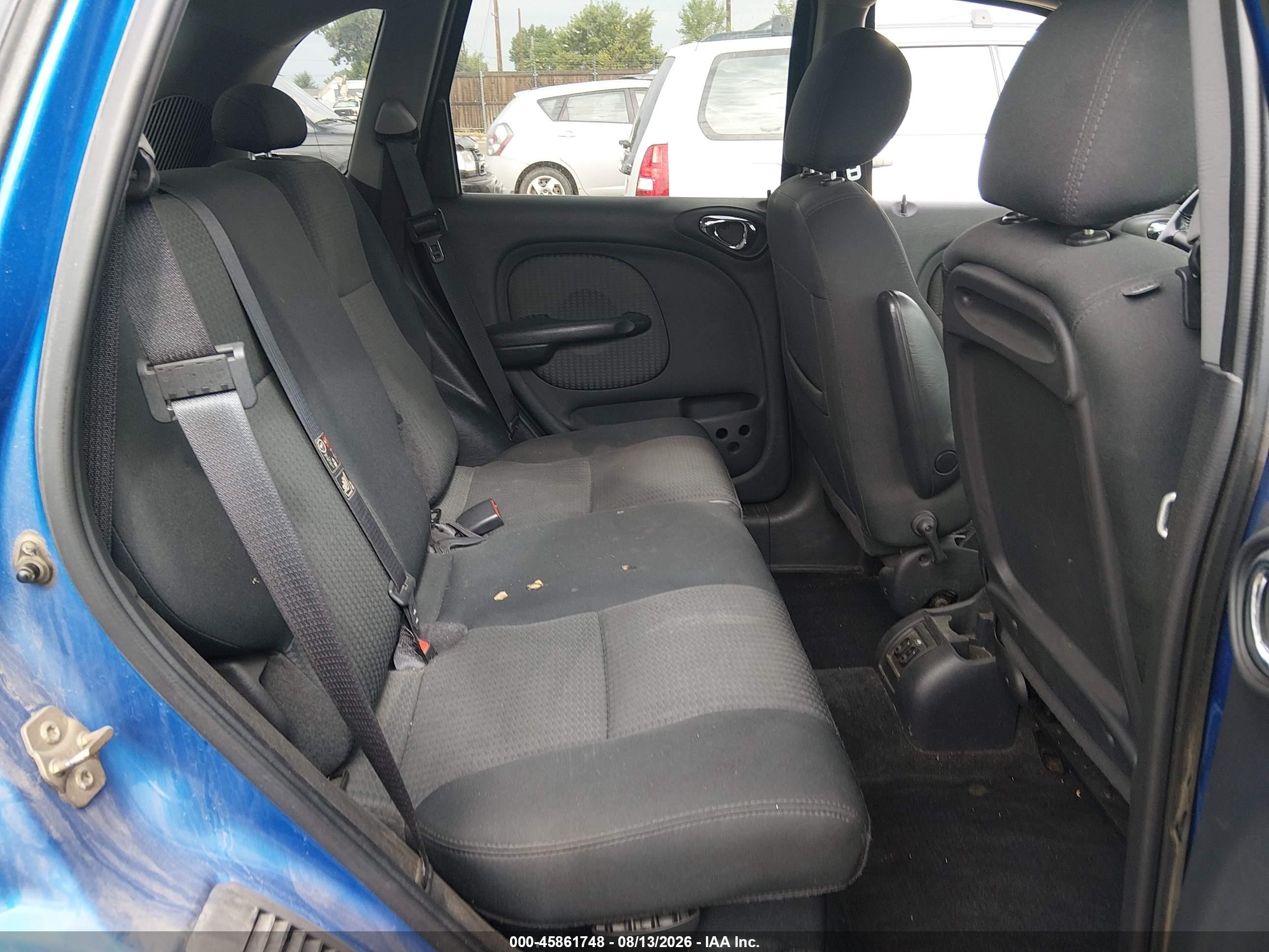 2005 Chrysler Pt Cruiser Limited Blue vin: 3C8FY68B85T567609