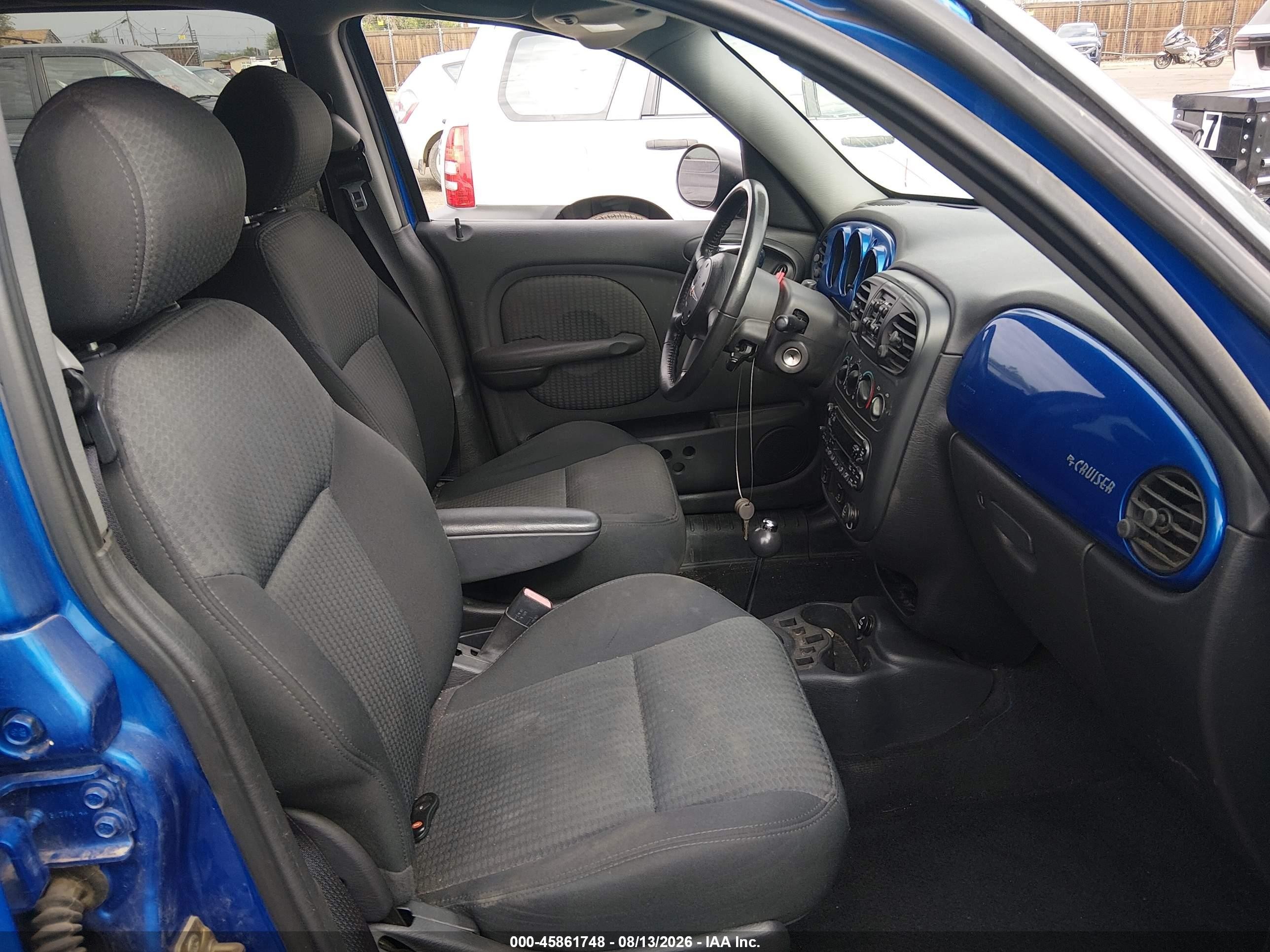 2005 Chrysler Pt Cruiser Limited Blue vin: 3C8FY68B85T567609