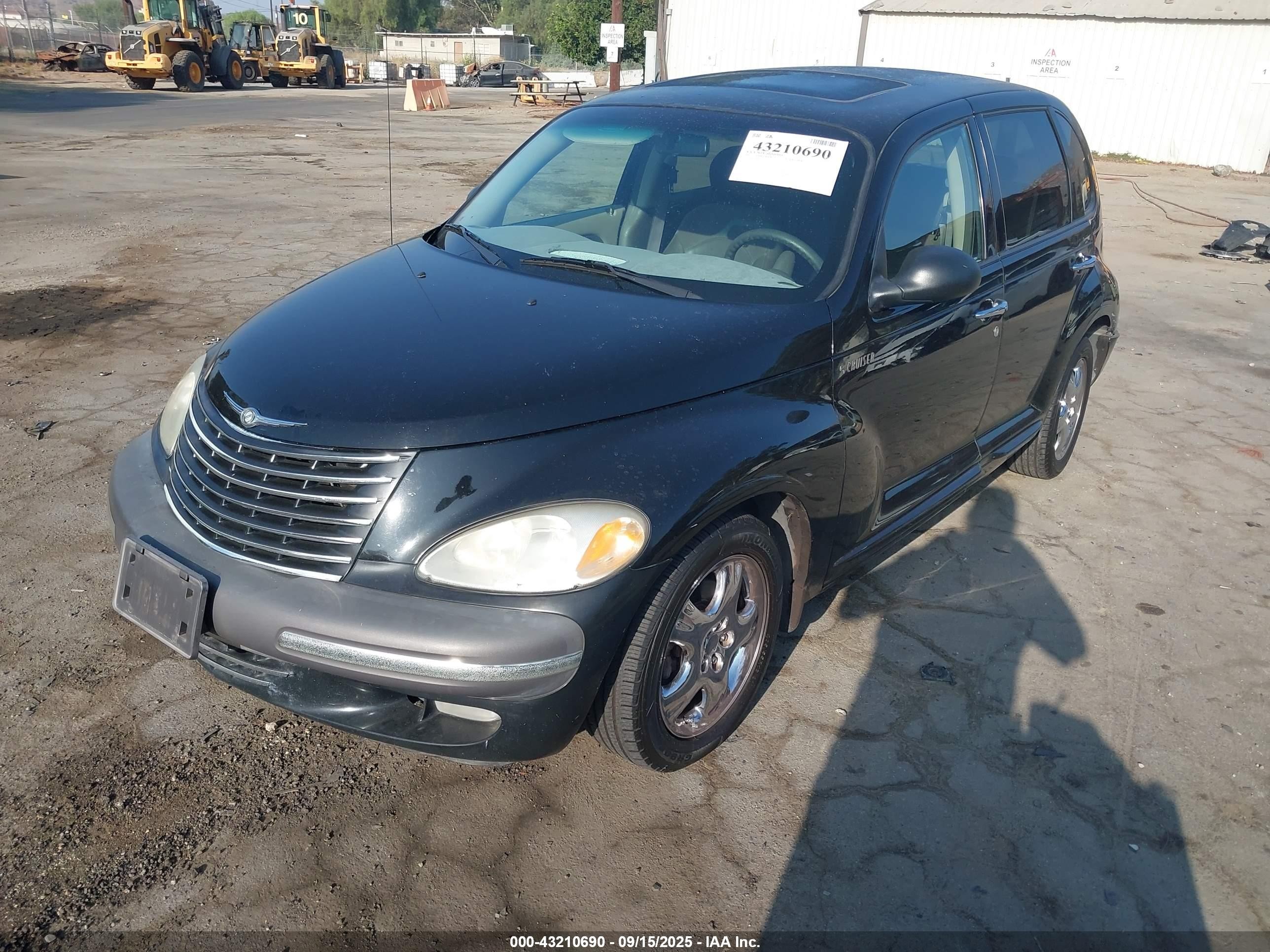 2002 Chrysler Pt Cruiser Limited Black vin: 3C8FY68B92T211505