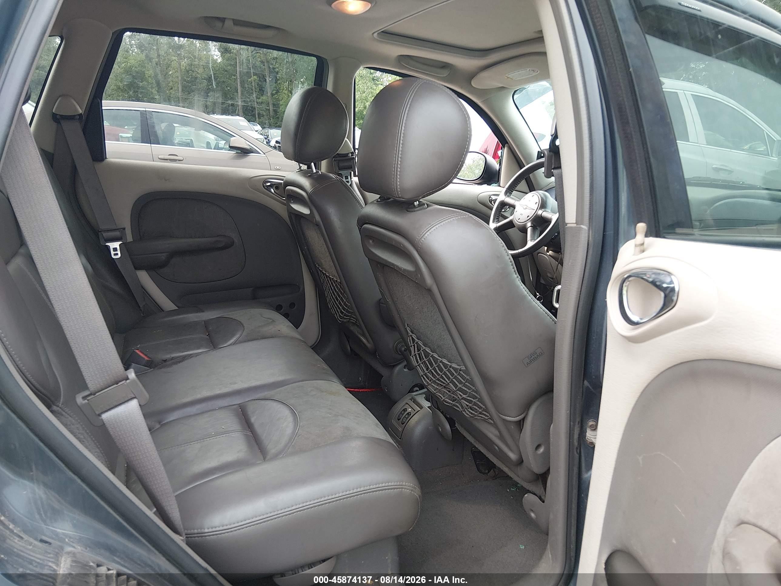 2002 Chrysler Pt Cruiser Limited Blue vin: 3C8FY68B92T221144