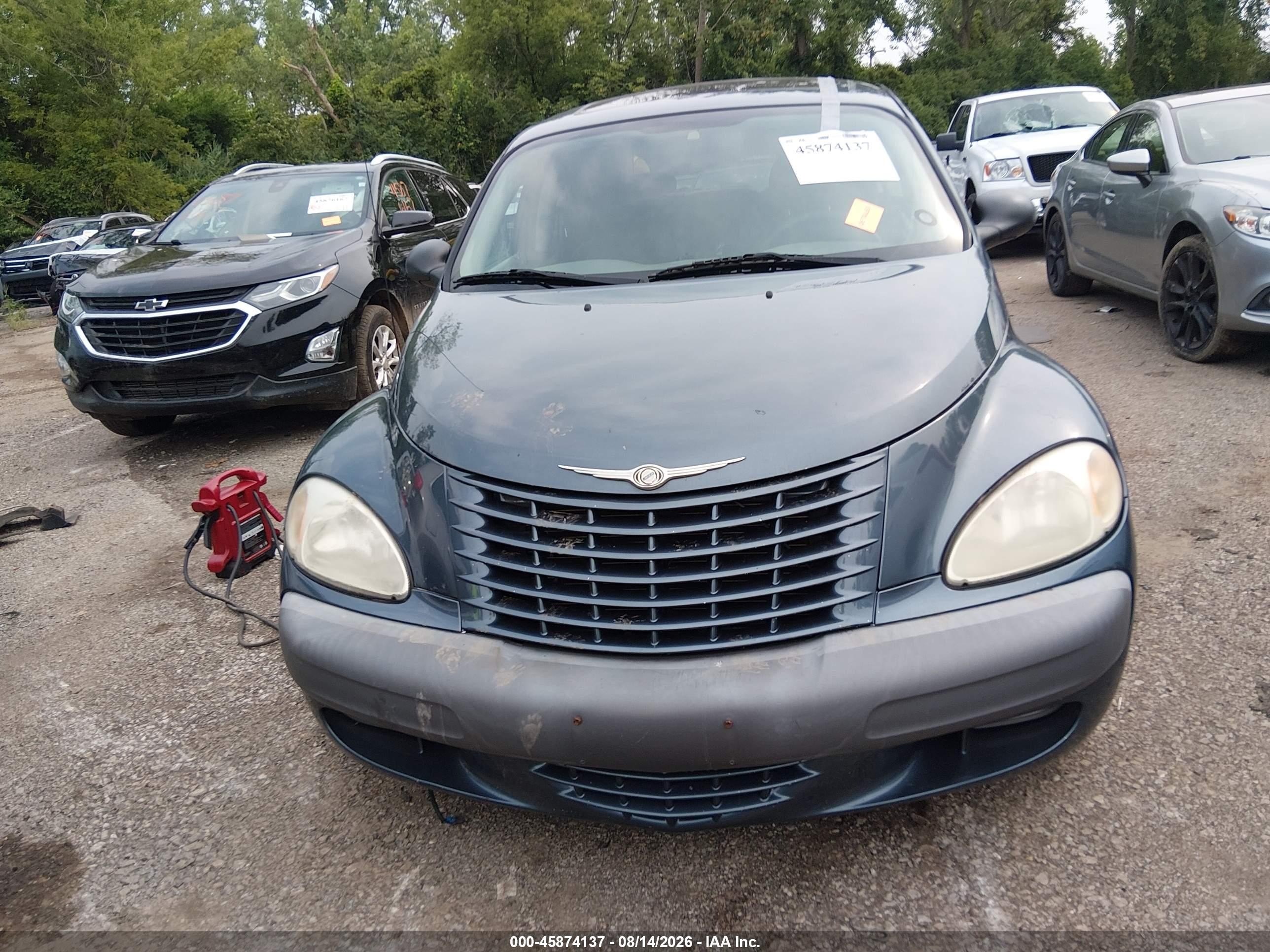 2002 Chrysler Pt Cruiser Limited Blue vin: 3C8FY68B92T221144
