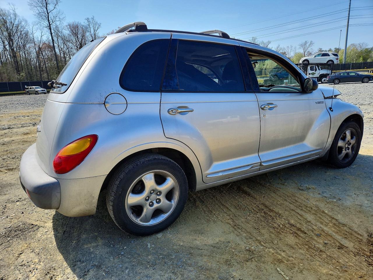 2002 Chrysler Pt Cruiser Limited Silver vin: 3C8FY68B92T249770