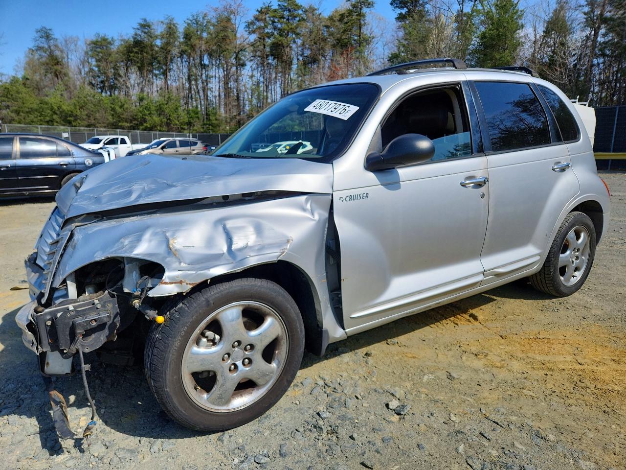 2002 Chrysler Pt Cruiser Limited Silver vin: 3C8FY68B92T249770