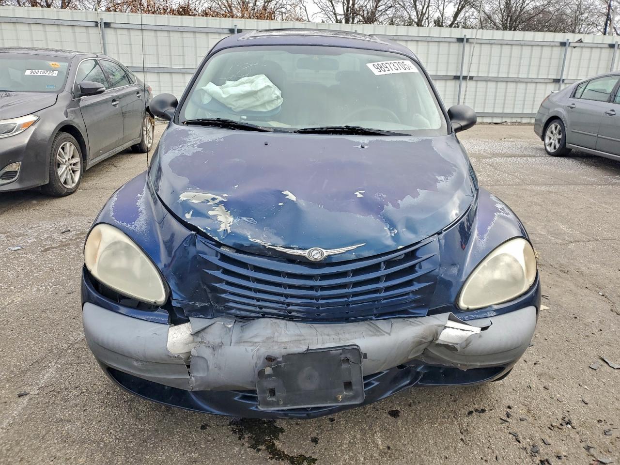 2002 Chrysler Pt Cruiser Limited Blue vin: 3C8FY68B92T328145
