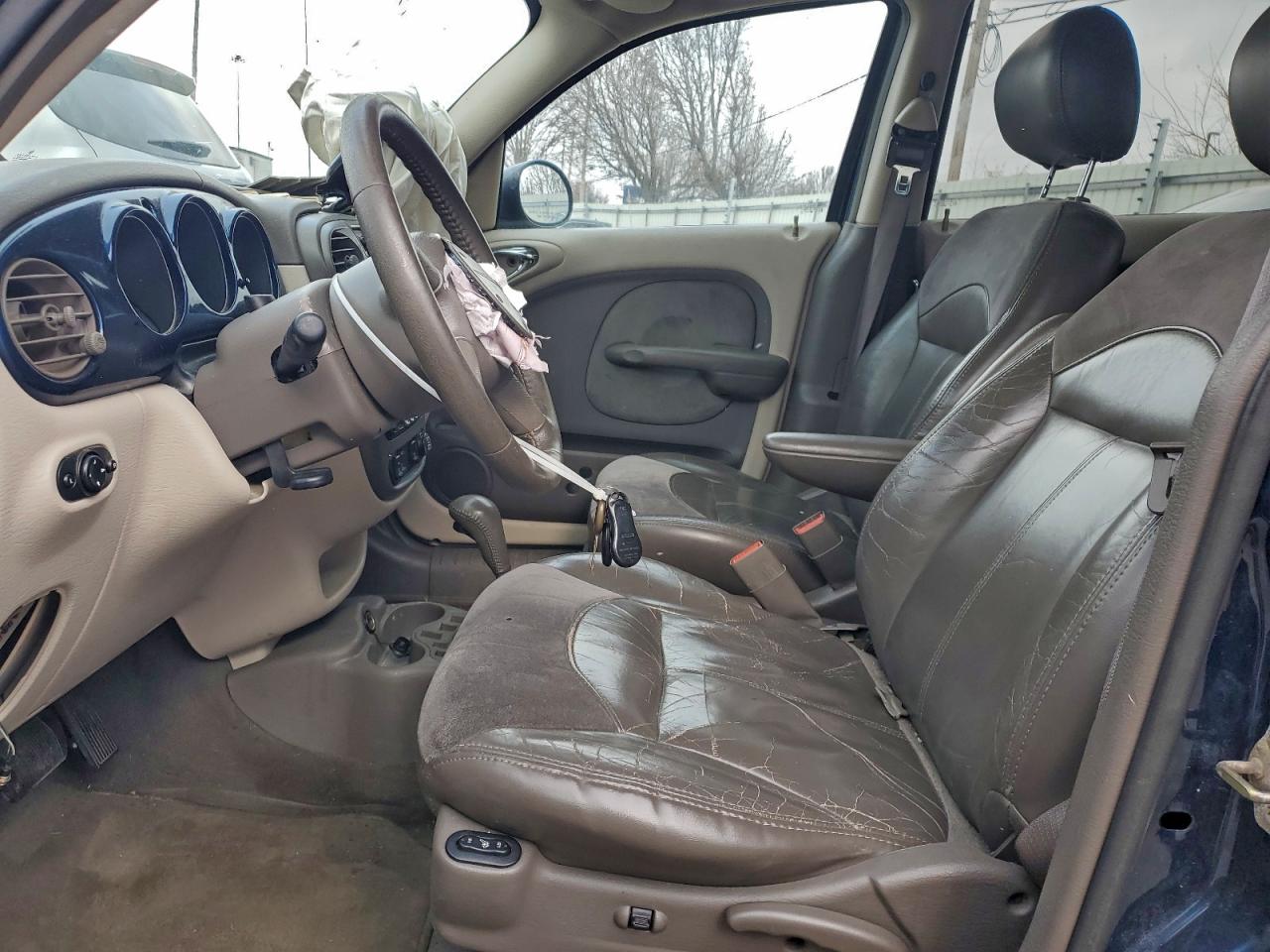 2002 Chrysler Pt Cruiser Limited Blue vin: 3C8FY68B92T328145